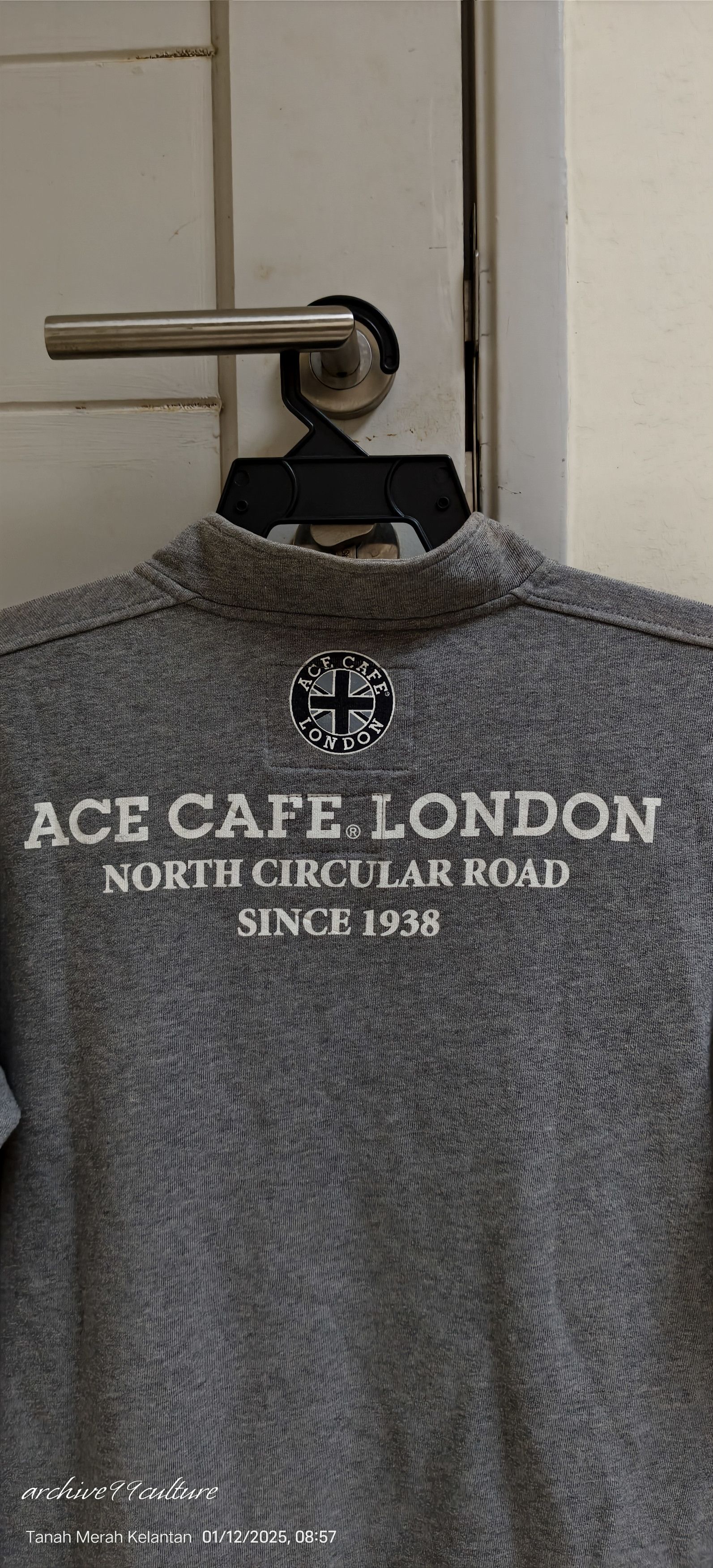 Japanese Brand Rattle trap x Ace Cafe London racing sweat zipper jacket Size US XS / EU 42 / 0 - 11 Thumbnail