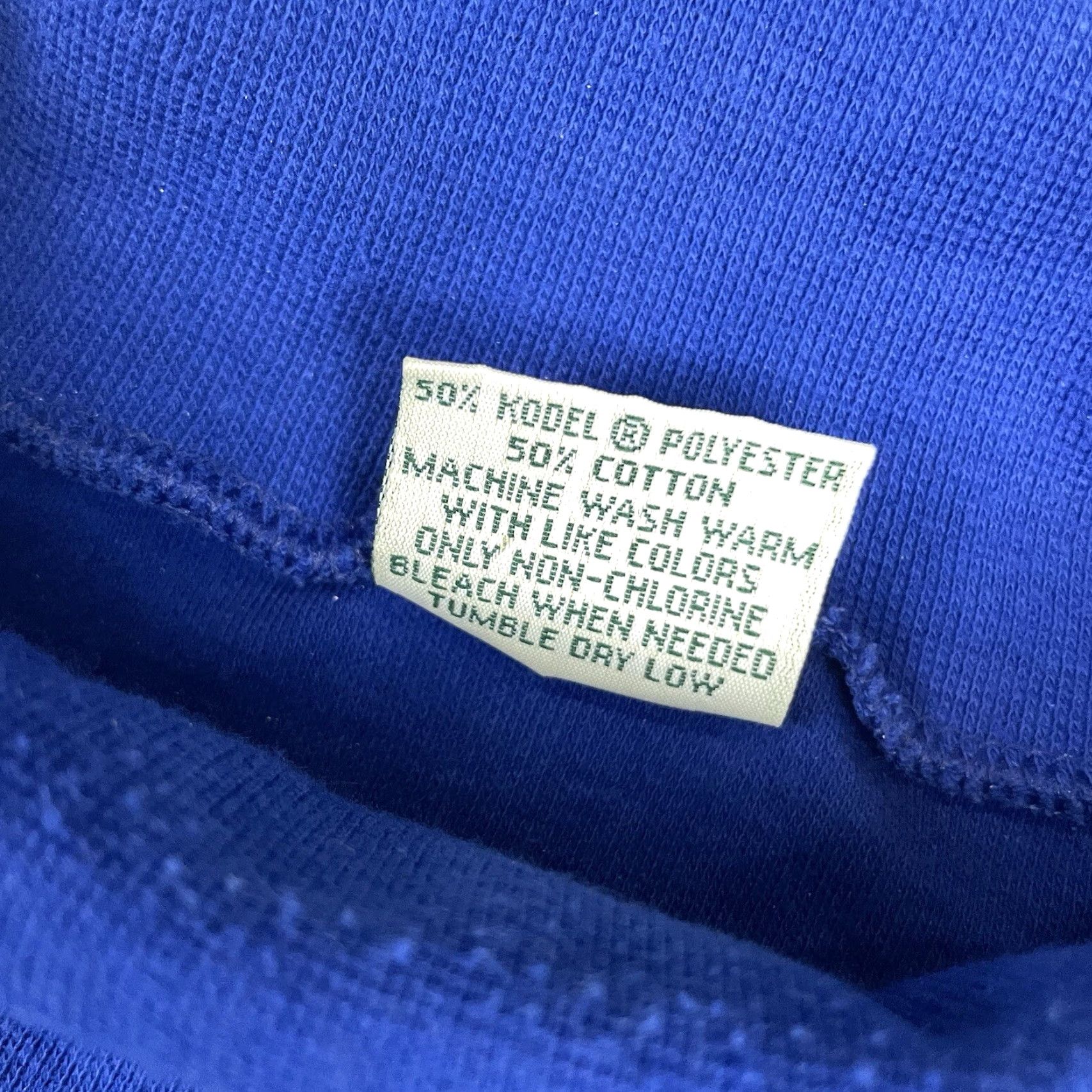 Vintage VINTAGE Steeple Chase T Shirt Adult XL Blue 80s 90s Turtleneck USA Made 50/50 Size US XL / EU 56 / 4 - 5 Thumbnail