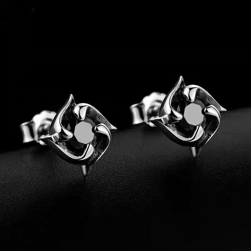 Jewelry × Sterling Silver Vibe Earrings One Pairs Chrome Jewelry Size ONE SIZE - 6 Thumbnail