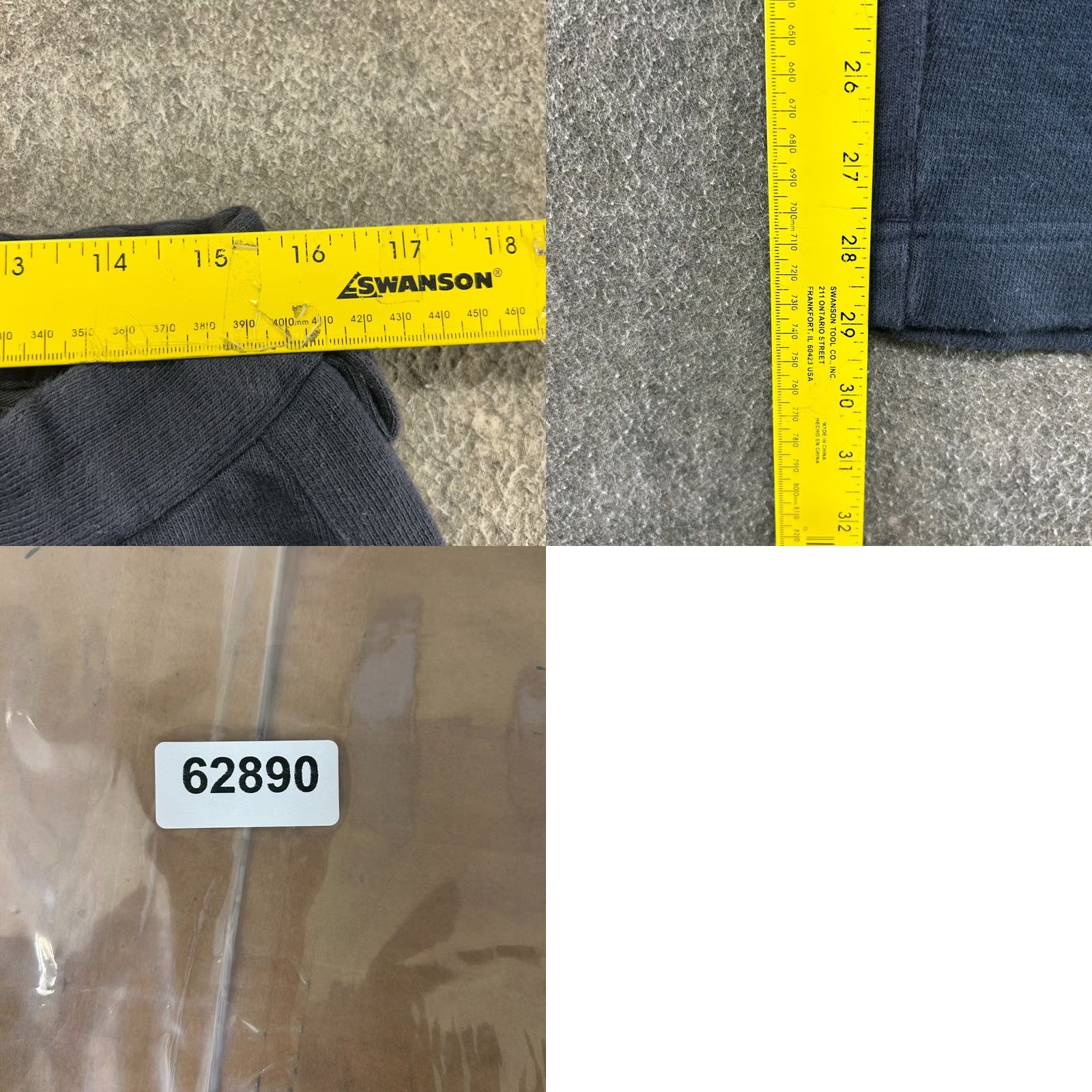 Jackman VINTAGE Jackman Pants Mens XL Blue Navy Sweatpants Heavy Cotton Tanabe Meriyasu Japan Size US 36 / EU 52 - 8 Thumbnail