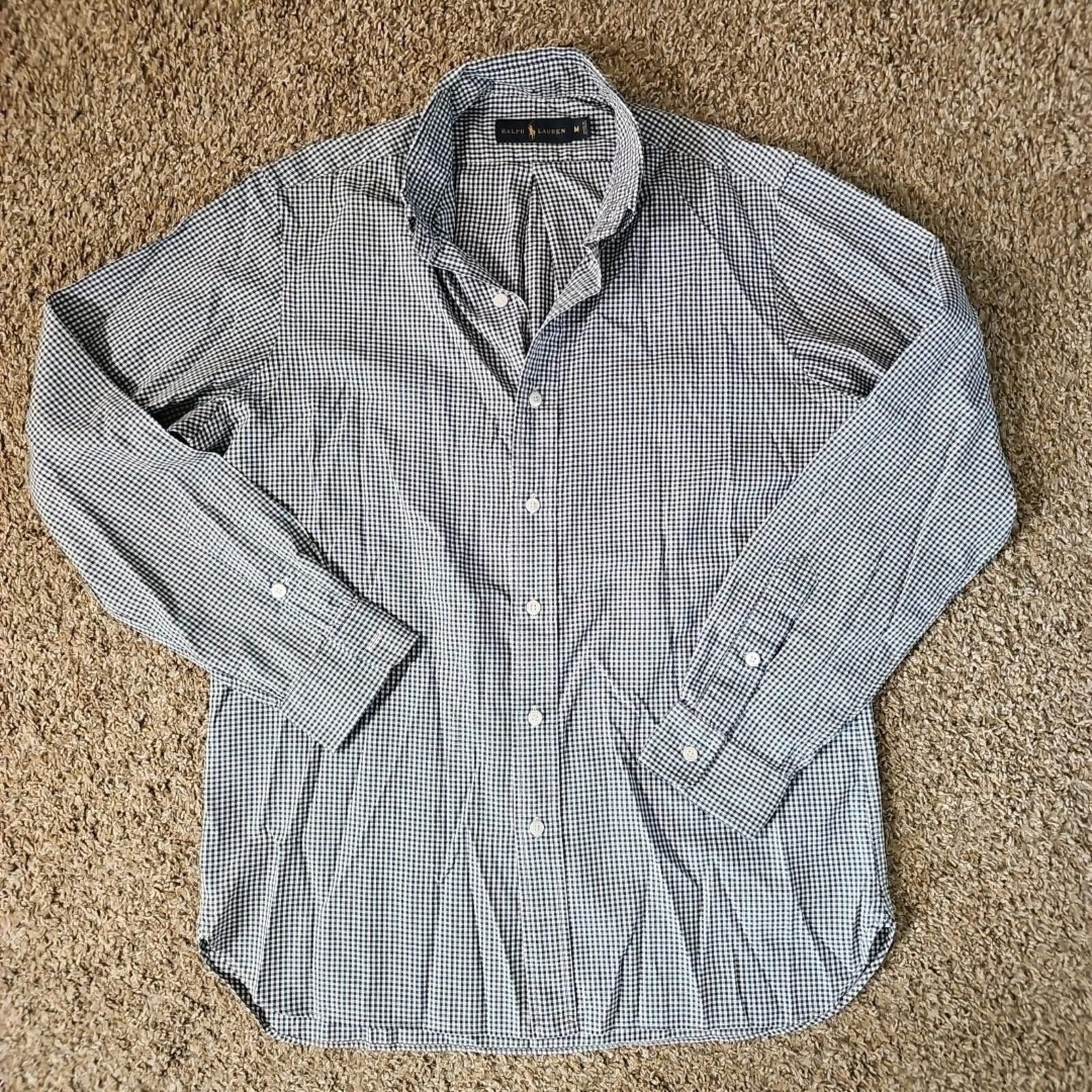 Lauren Ralph Lauren Ralph Lauren M Checkered Button Up Shirt Size US M / EU 48-50 / 2 - 1 Thumbnail