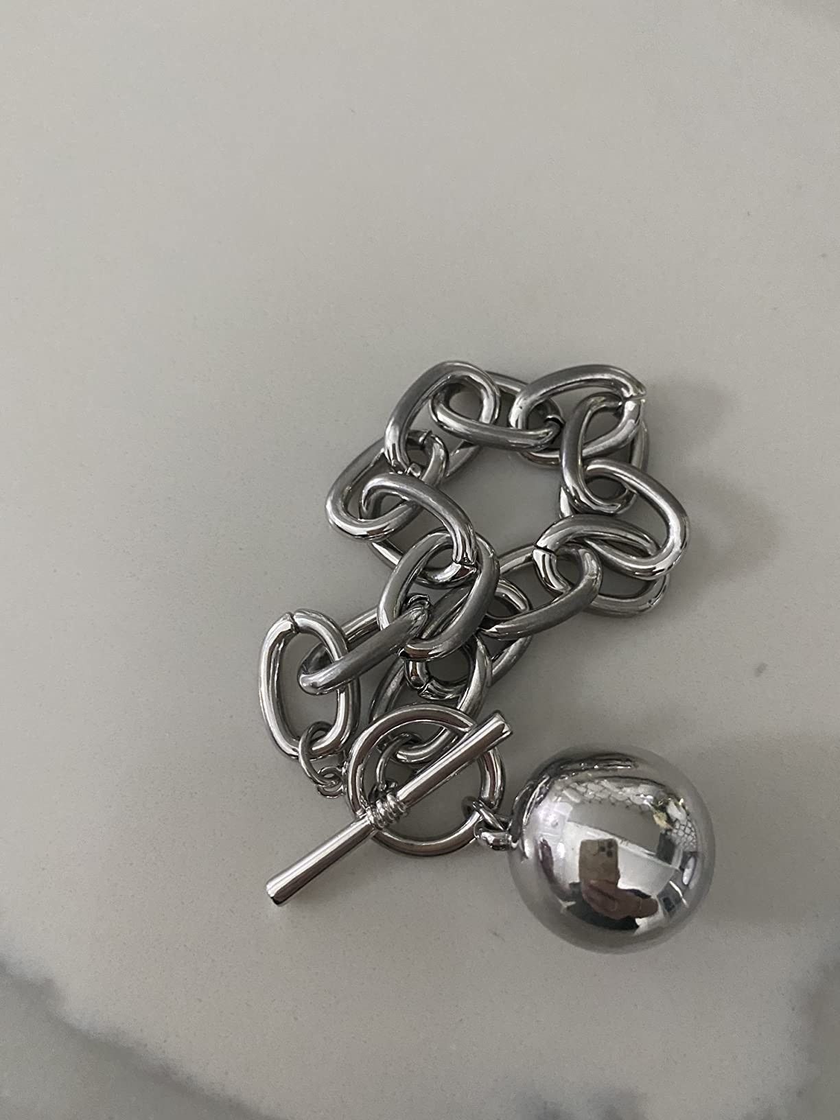 Other Chunky link silver bracelet Size ONE SIZE - 3 Thumbnail