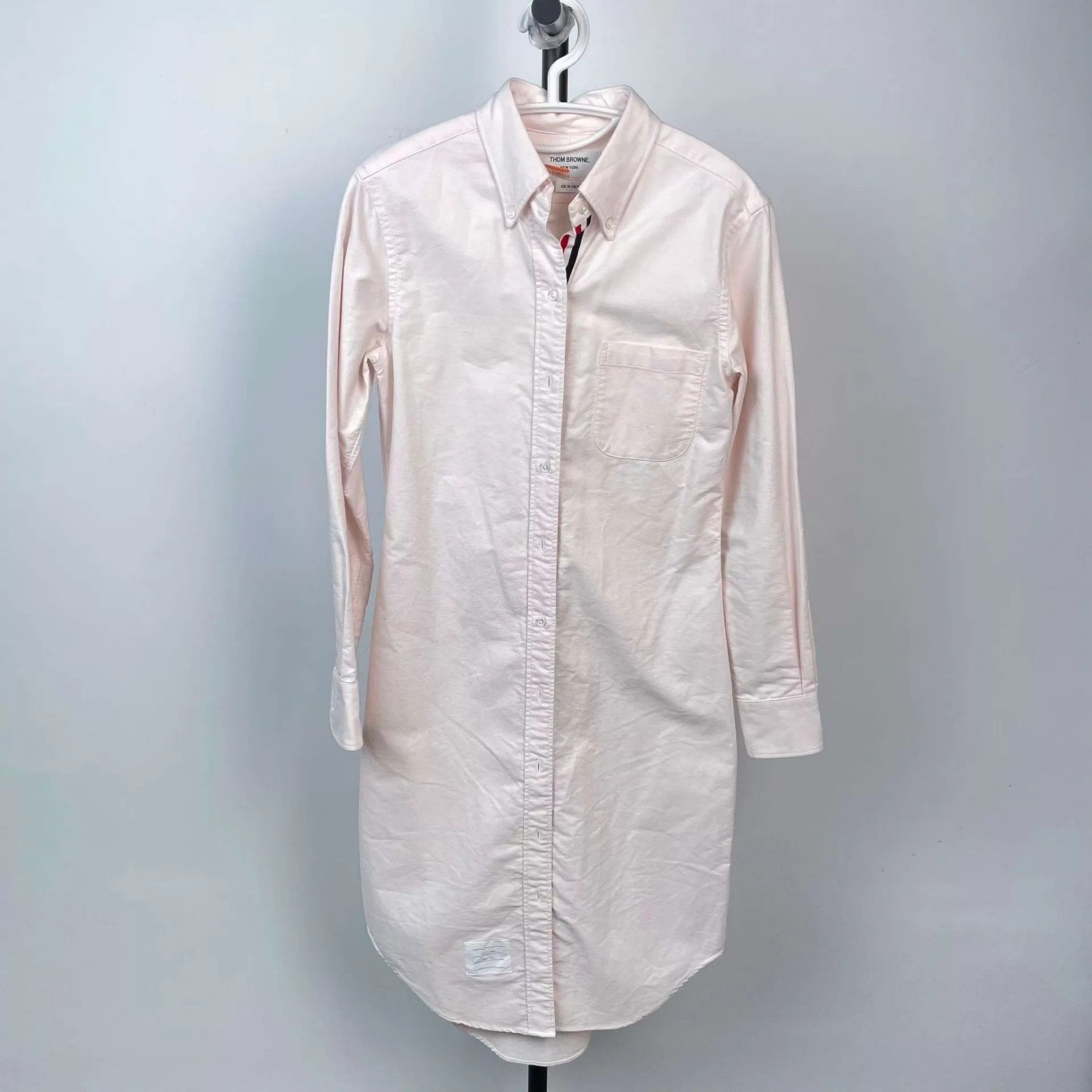 Thom Browne Thom Browne cotton long-sleeve shirt dresses 40 Size S / US 4 / IT 40 - 1 Thumbnail