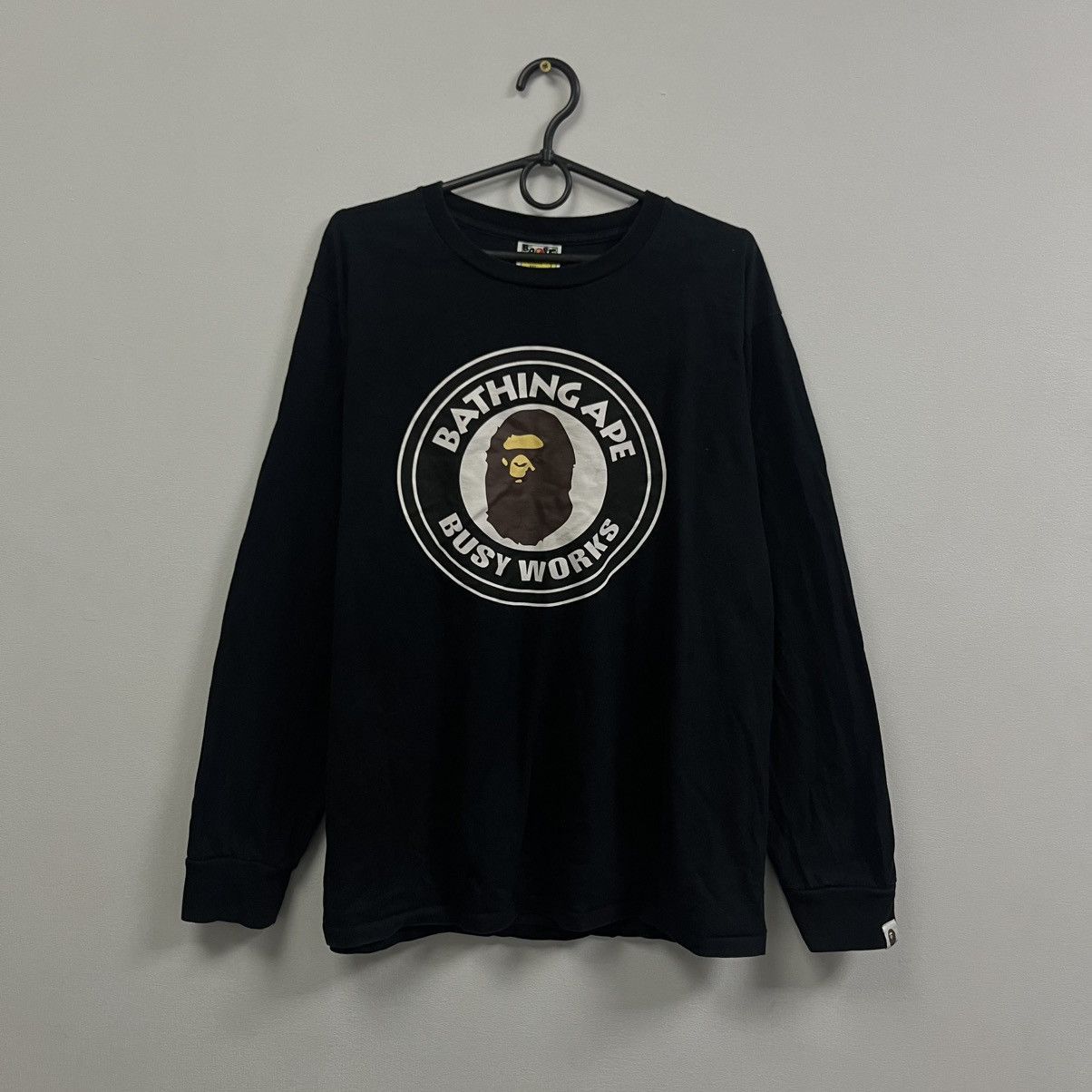 Bape Bape Long sleeve T-shirt Size US L / EU 52-54 / 3 - 1 Thumbnail