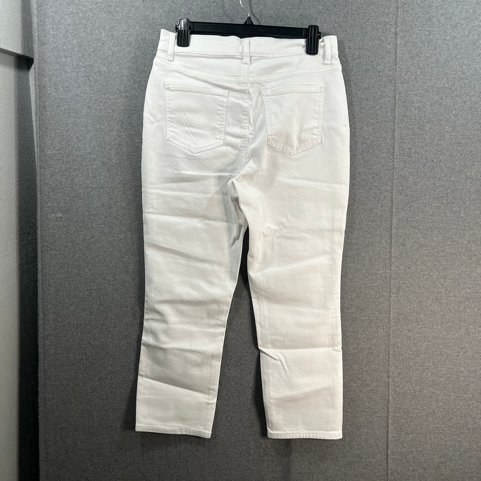 Other Encore by Idina Menzel Regular High Waisted Crop Jeans Size 28" / US 6 / IT 42 - 2 Thumbnail