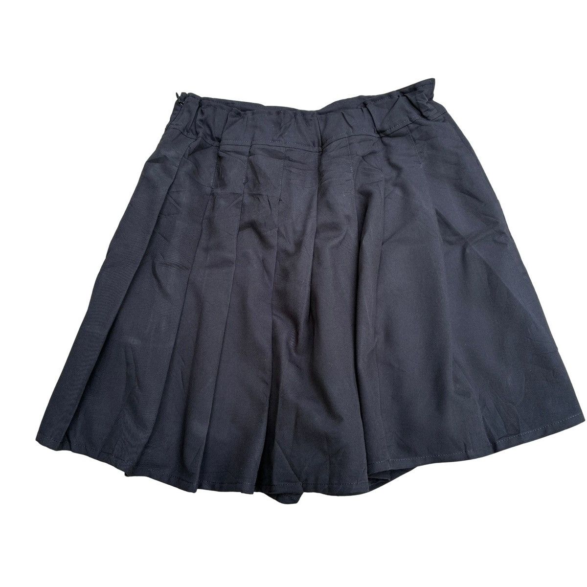 Japanese Brand Mezzo Piano Junior Cute Skirt Culottes Black Pearl Button Size 24" / US 00 / IT 34 - 2 Thumbnail