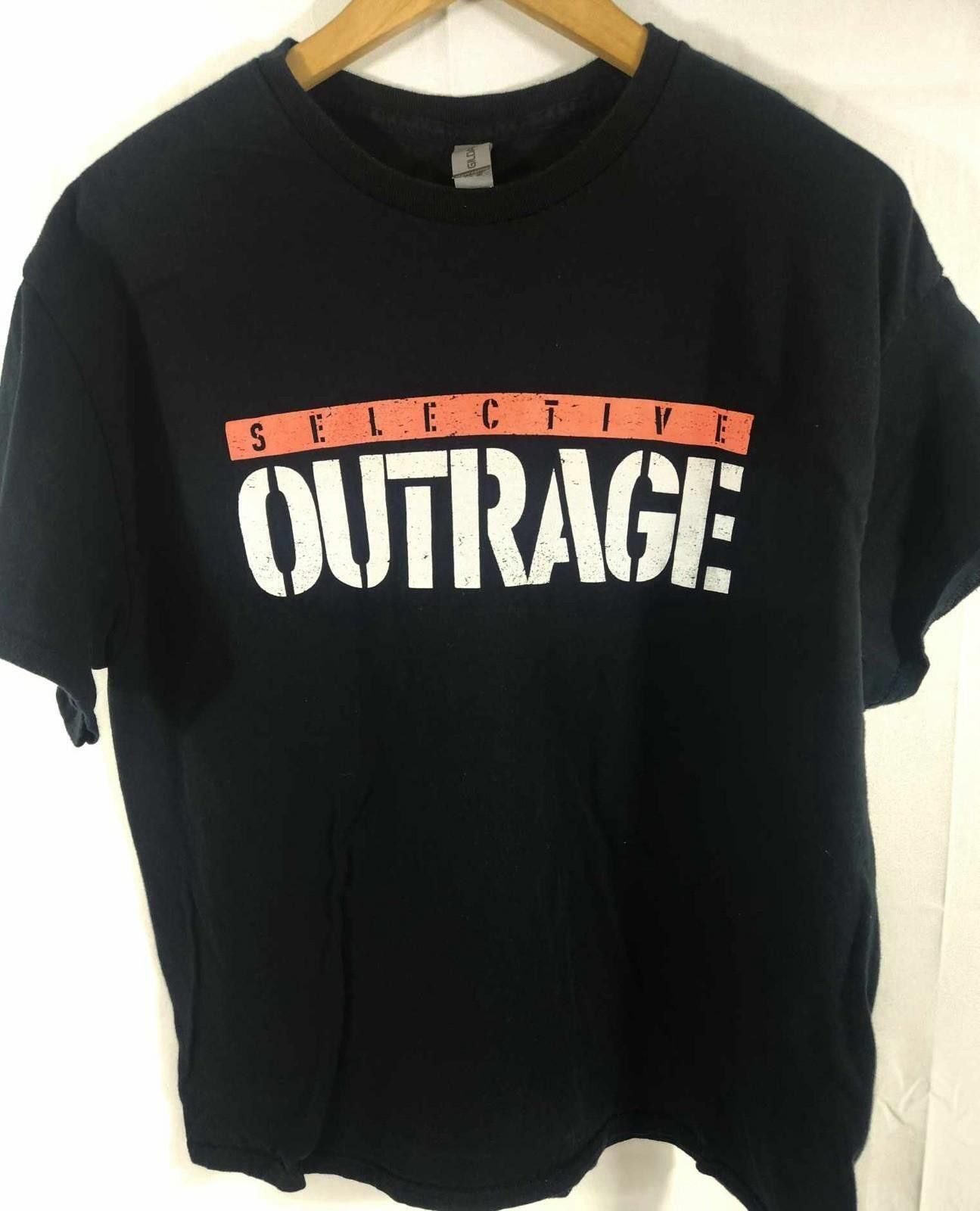 Gildan Chris Rock Selective Outrage Netflix Promo Comedy Will Smith Size US XL / EU 56 / 4 - 1 Thumbnail