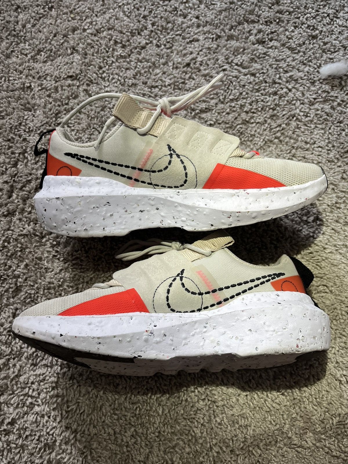 Nike Nike Crater Impact ‘Cream Orange’ WMNS Size US 7 / IT 37 - 5 Thumbnail