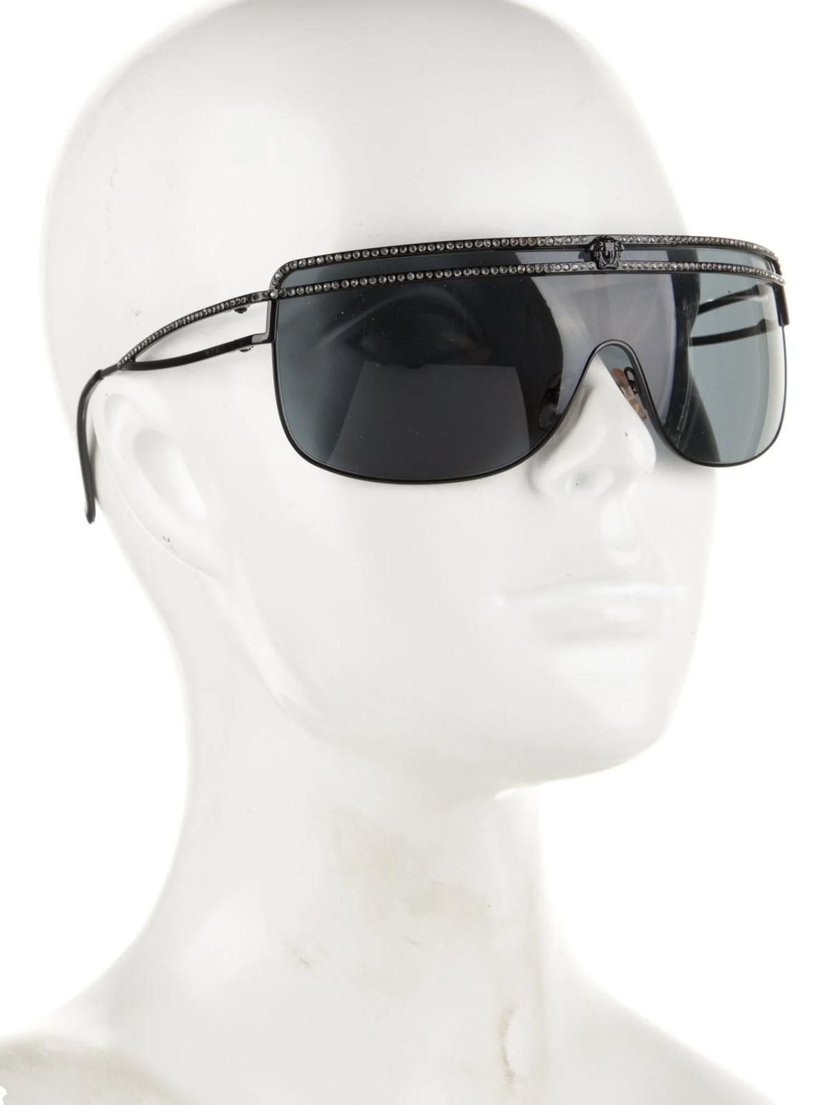 Versace Versace Shield Tinted Sunglasses Size ONE SIZE - 3 Thumbnail