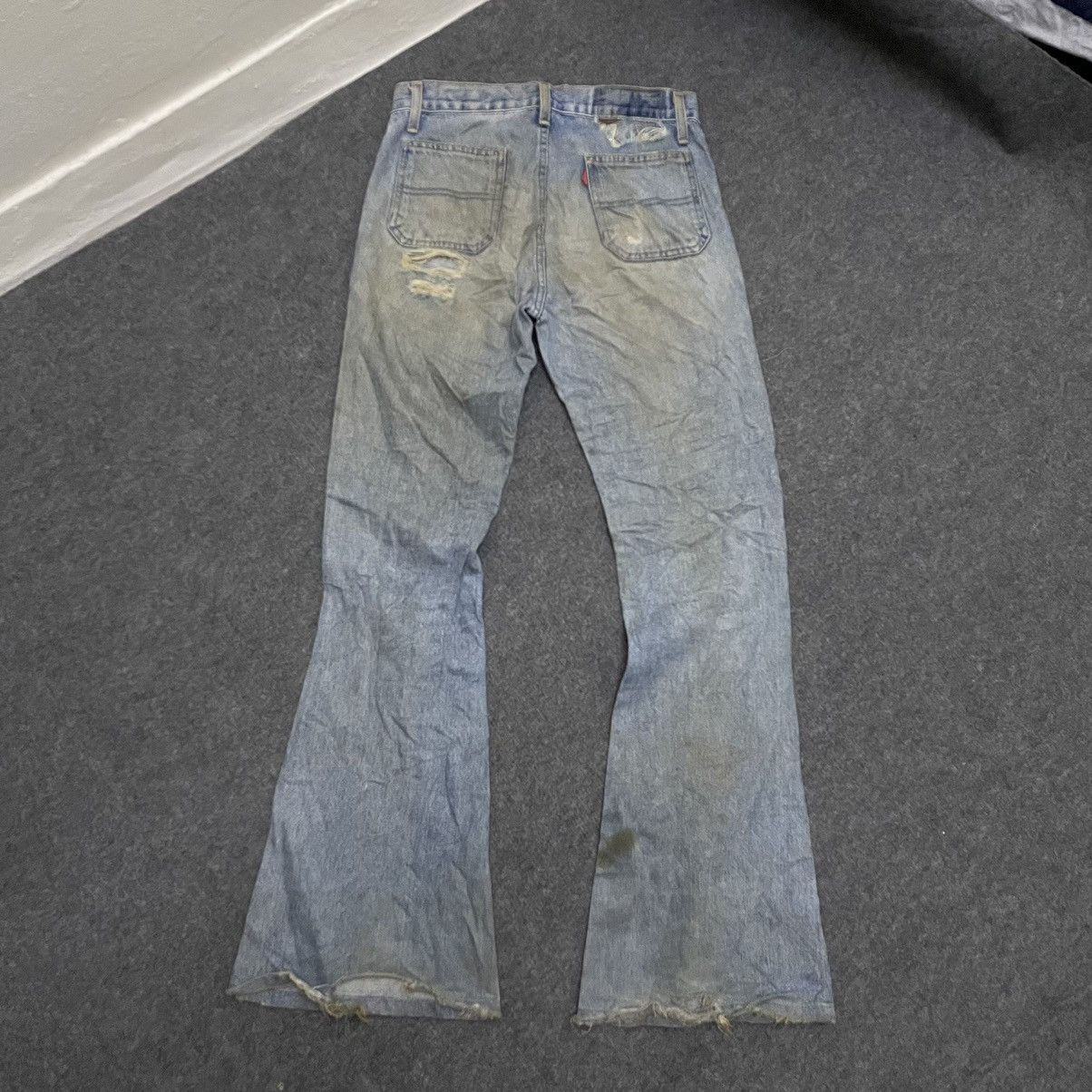 Big John × Vintage Vintage Big John Distressed Flare Jeans Bootcut Size US 28 / EU 44 - 9 Thumbnail