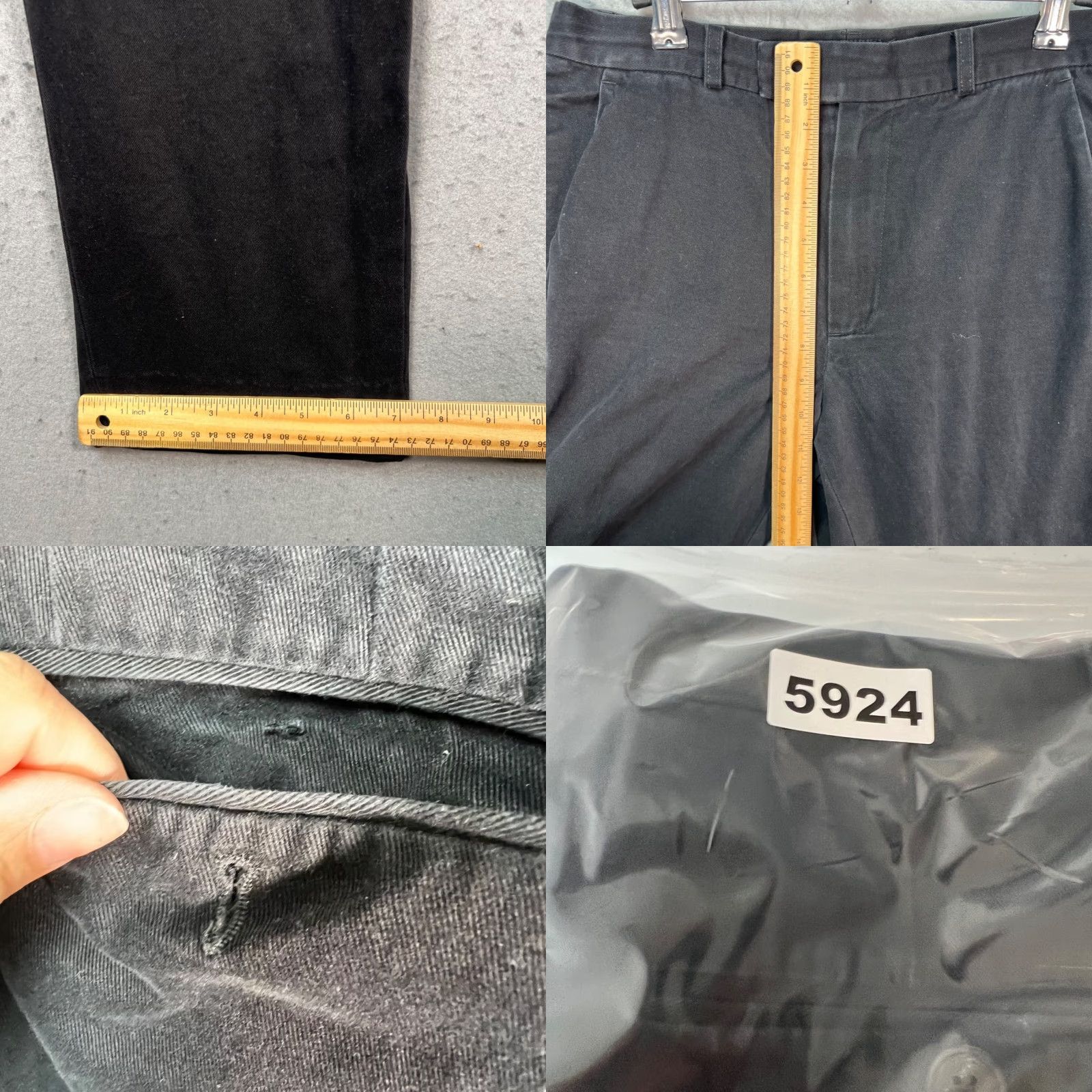 A.P.C. A.P.C. Mens Small Black Cotton Trousers Straight Leg Chino Pants Pants Mens Small Black Cotton Trousers Straight Leg Chino 29in Inseam Vintage/Jacket? Size US 29 - 8 Thumbnail