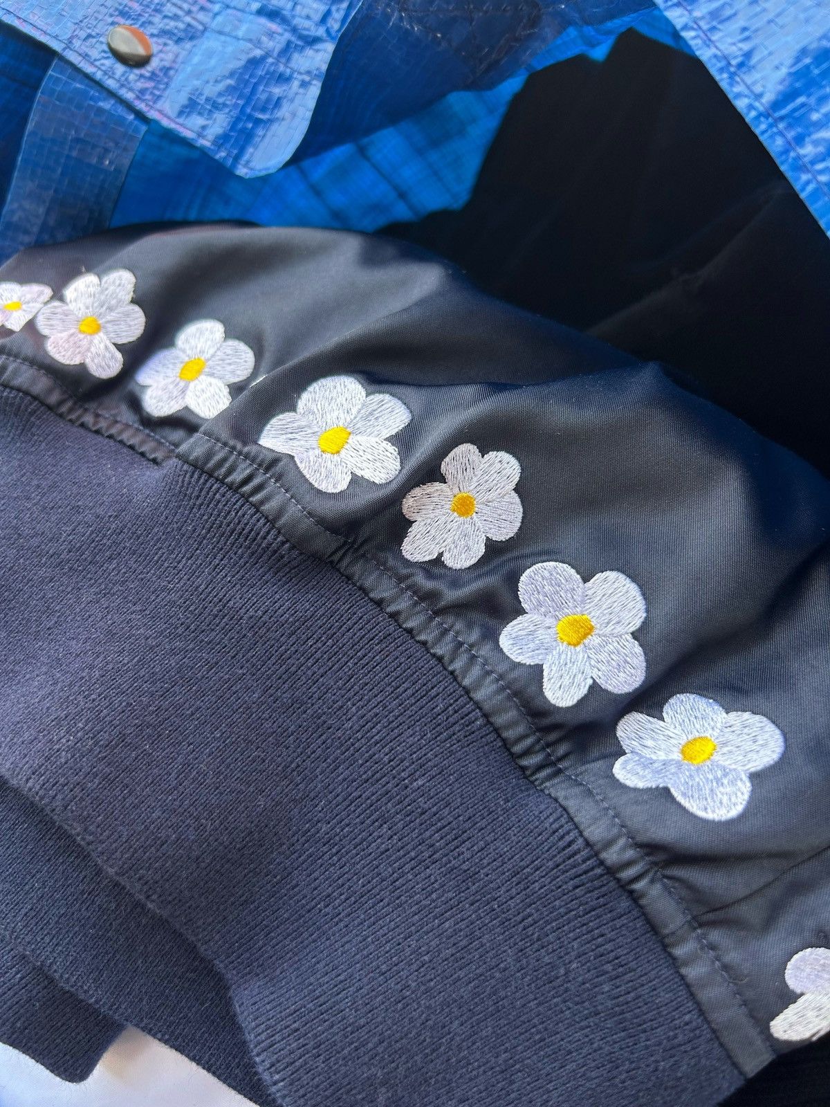 Human Made Adidas x Pharrell Williams Flowers 528Hz Buttom Track Jacket Size US M / EU 48-50 / 2 - 2 Thumbnail