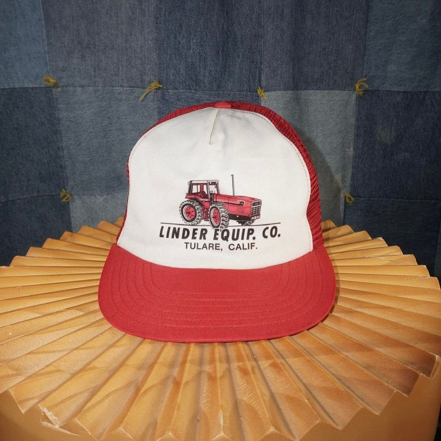 Vintage OSFA - Vintage Linder equipment company massey ferguson hat Size ONE SIZE - 1 Thumbnail