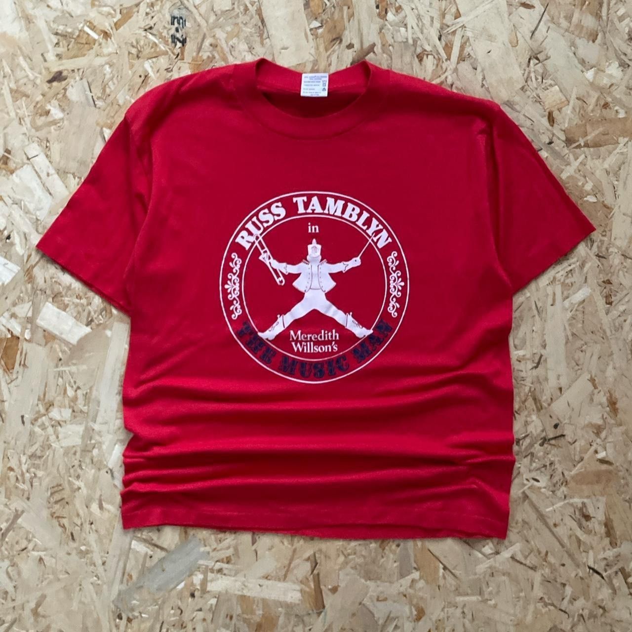 Vintage Vintage 70s/80s Russ Tamblyn T Shirt Size US L / EU 52-54 / 3 - 1 Thumbnail