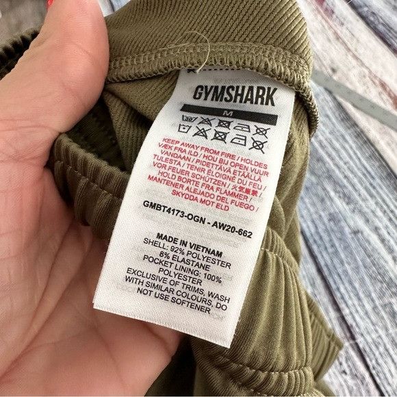Gymshark Gymshark Men's Olive Performance Jogger Pants Size US 32 / EU 48 - 7 Thumbnail