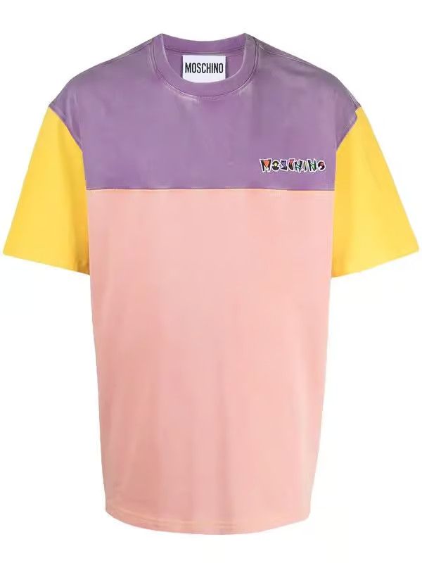 Moschino o1y0225 Logo T-Shirt in Multicolor Size US S / EU 44-46 / 1 - 1 Thumbnail