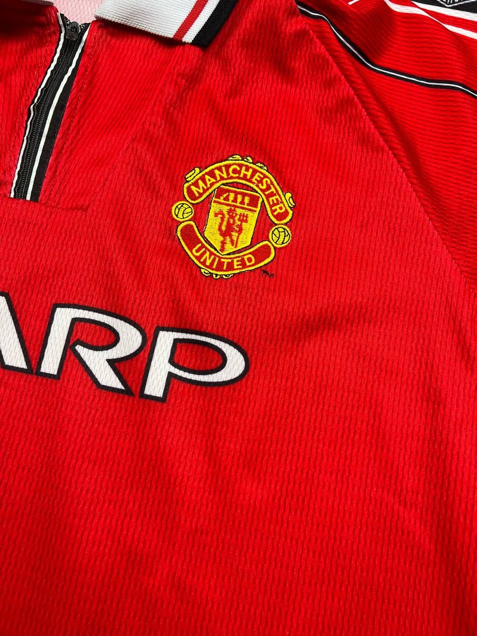 Umbro Manchester United umbro 1994-1996 Home Soccer Jersey Size US M / EU 48-50 / 2 - 5 Thumbnail
