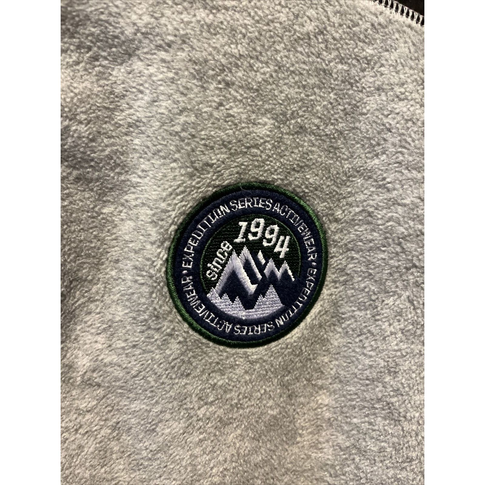 Old Navy Old Navy Boys XL Black Gray LS Zip Polyester Fleece Jacket Size US XL / EU 56 / 4 - 2 Thumbnail