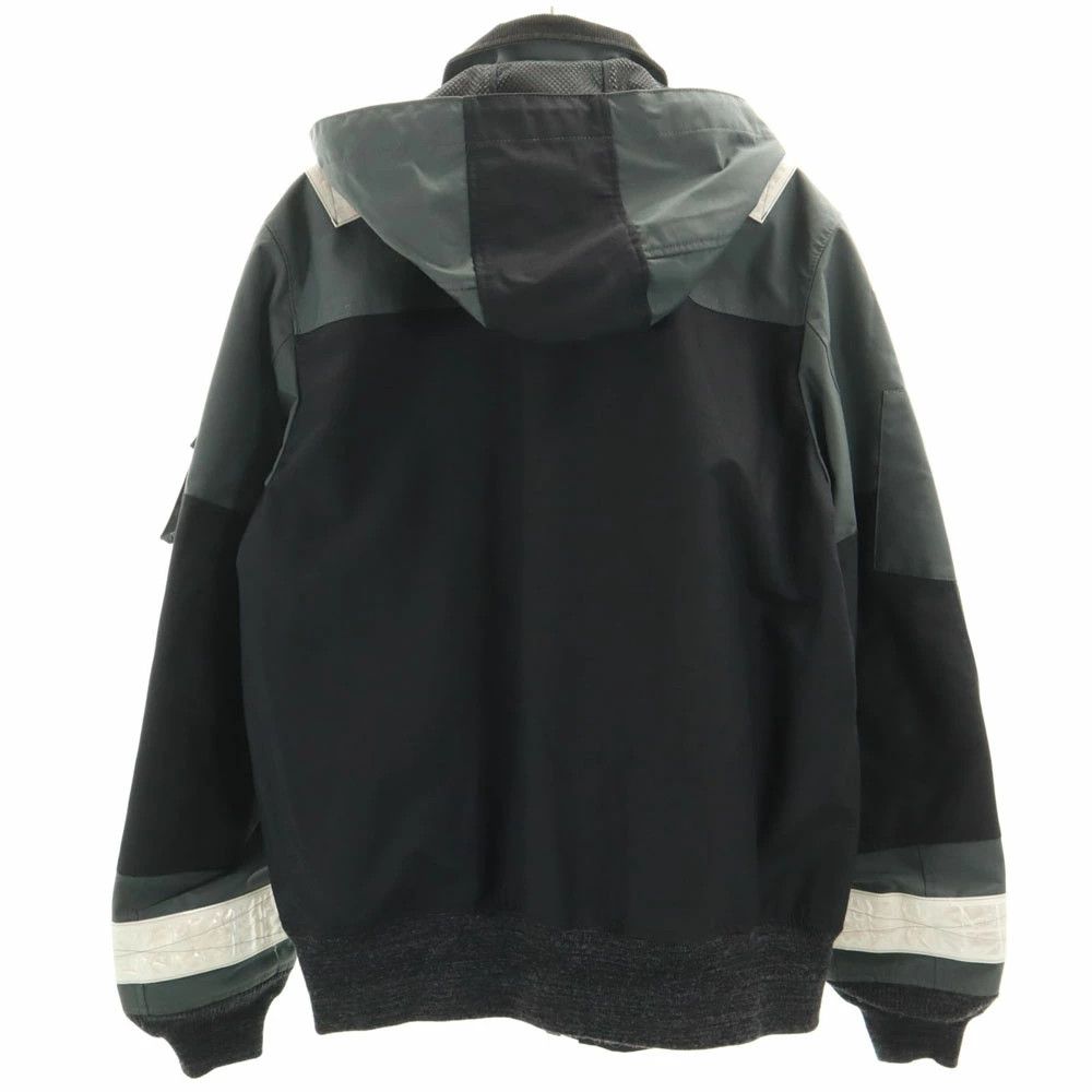 Comme des Garcons Mountain Jacket Hoodie Button Zipper Patch Pattern Black Size US S / EU 44-46 / 1 - 2 Thumbnail