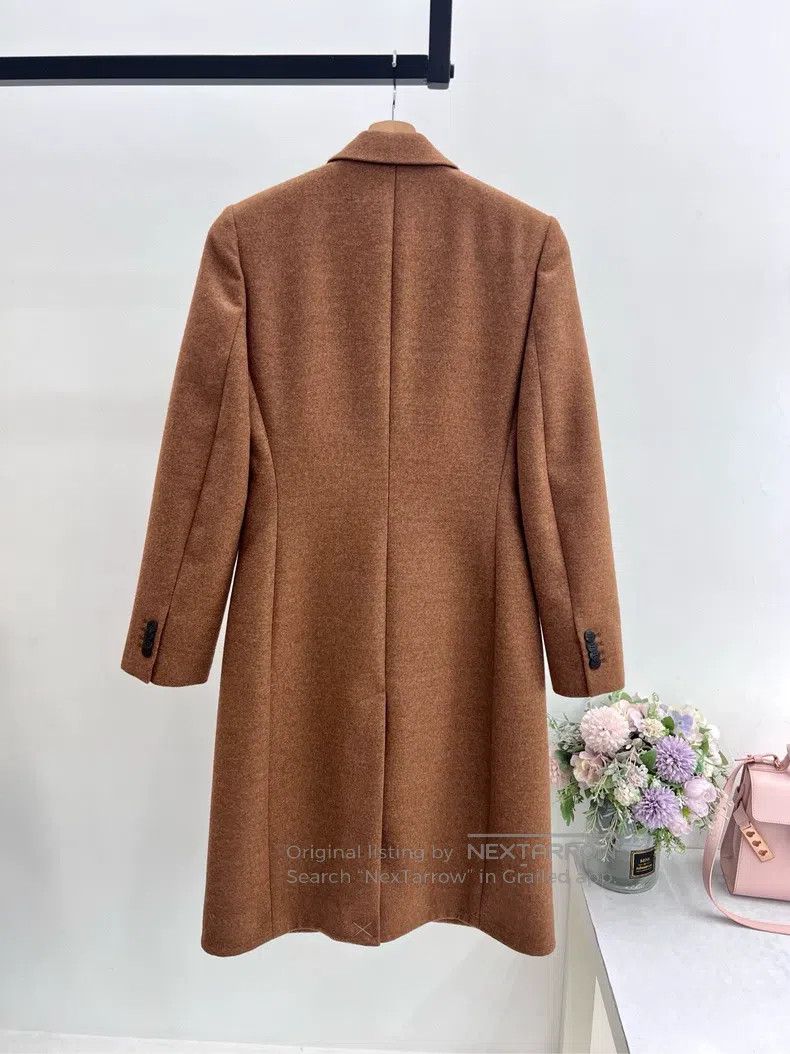Hermes Hermes Coat, 100% Pure Wool Fabric Size XXS / US 00 / IT 34 - 2 Thumbnail