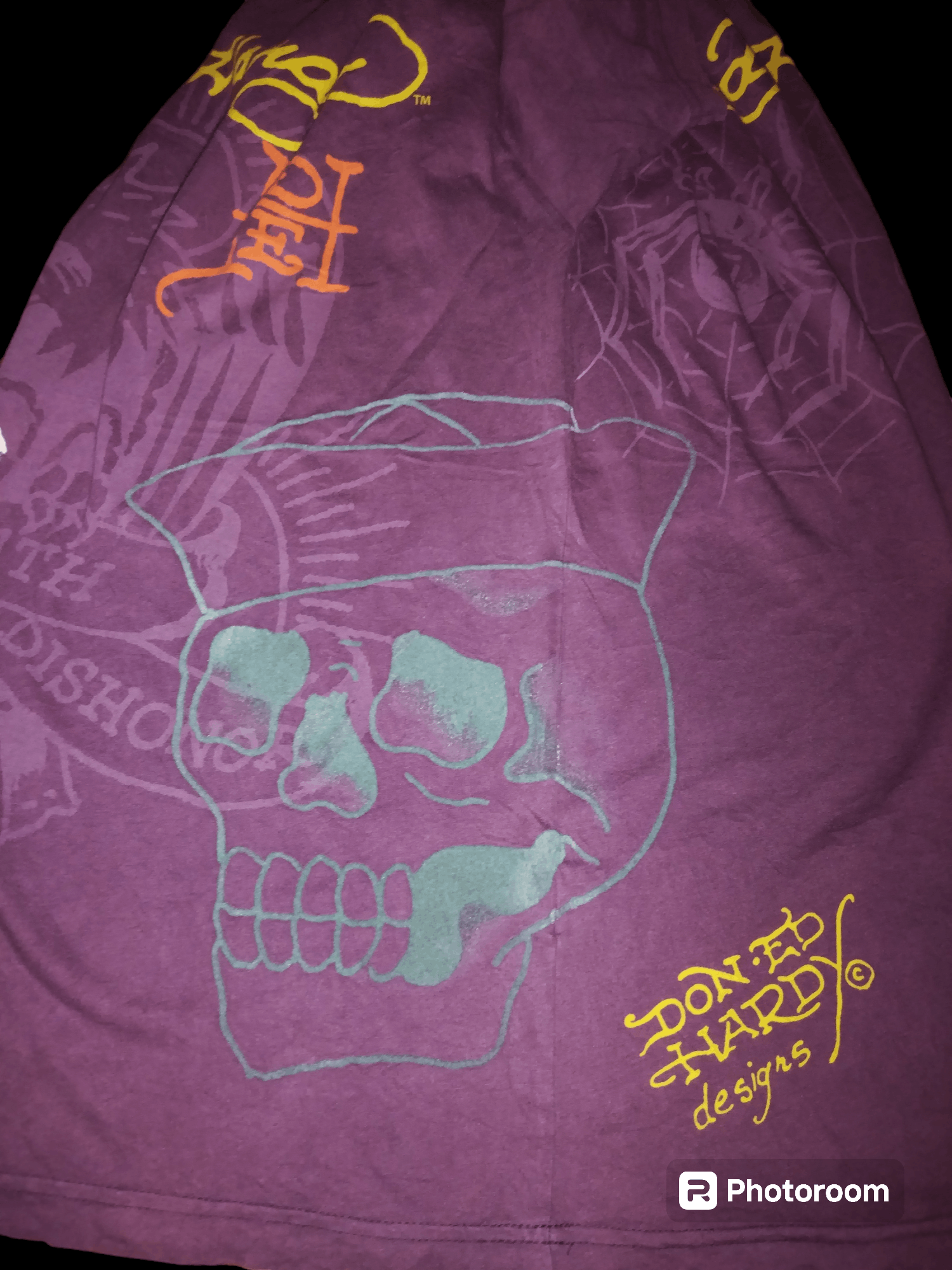 Vintage Y2K Ed Hardy By Christian Audigier Tshirt