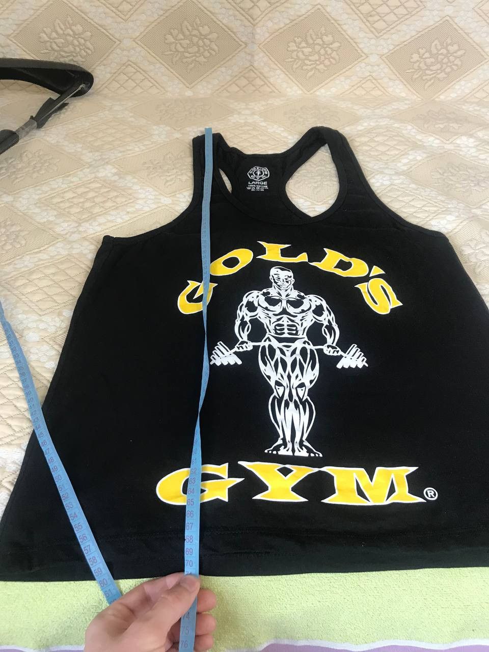 Vintage 🔥 Vintage Golds Gym Tank Top T Shirt USA Logo Sport Chief Size US L / EU 52-54 / 3 - 7 Thumbnail