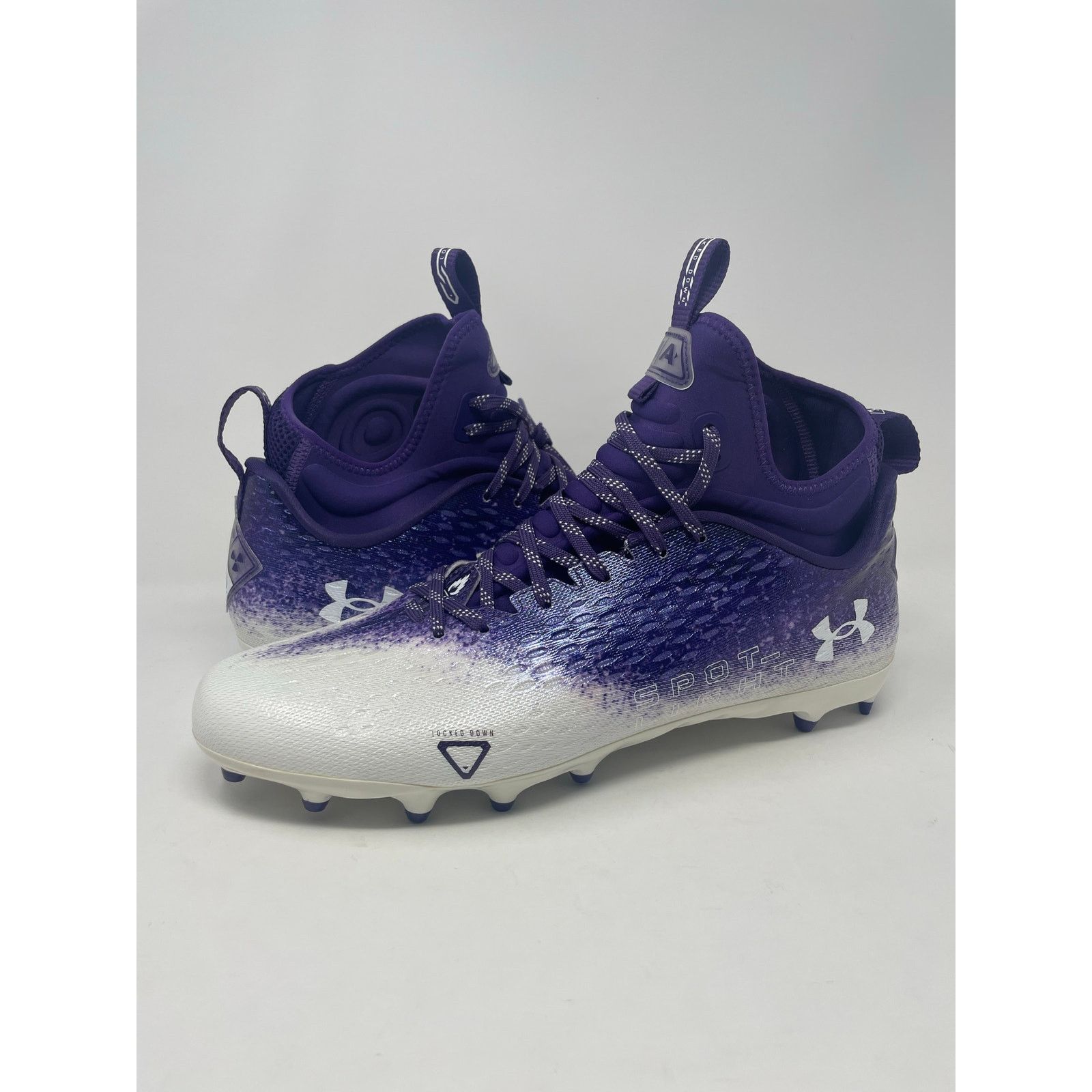 Under Armour Under Armour UA Spotlight Lux Football Cleats Mens Size 13 Size US 13 / EU 46 - 4 Thumbnail