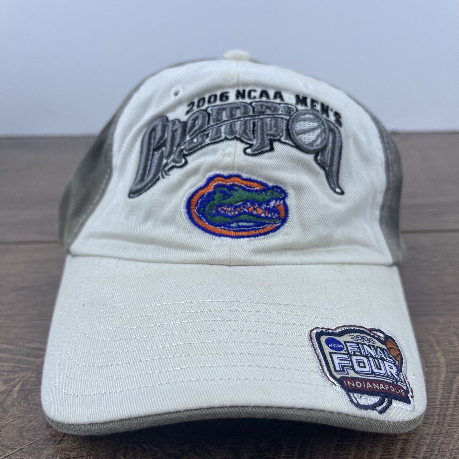Other 2006 Florida Gators Champions Hat White Cap Hat Adjustable H Size ONE SIZE - 2 Thumbnail