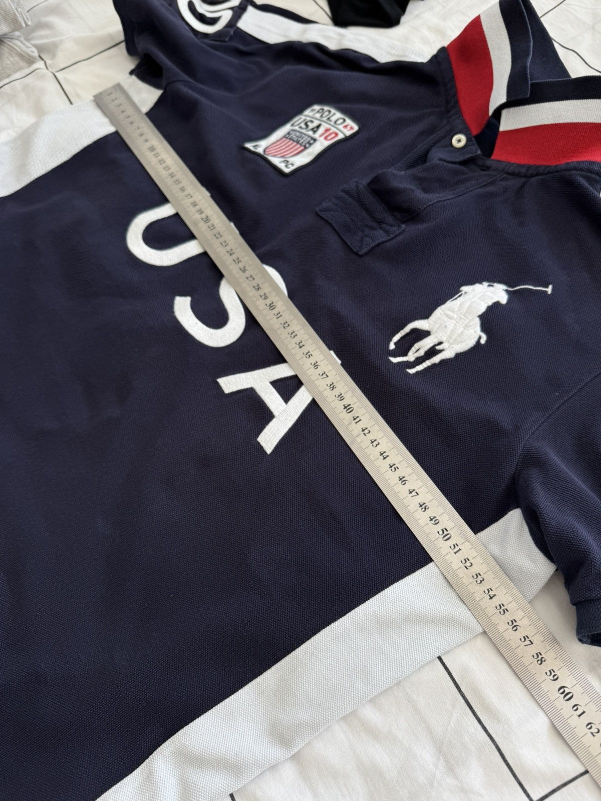 Polo Ralph Lauren Rare Ralph Lauren USA Polo T Shirt Tee Chief Keef New York Size US L / EU 52-54 / 3 - 22 Thumbnail