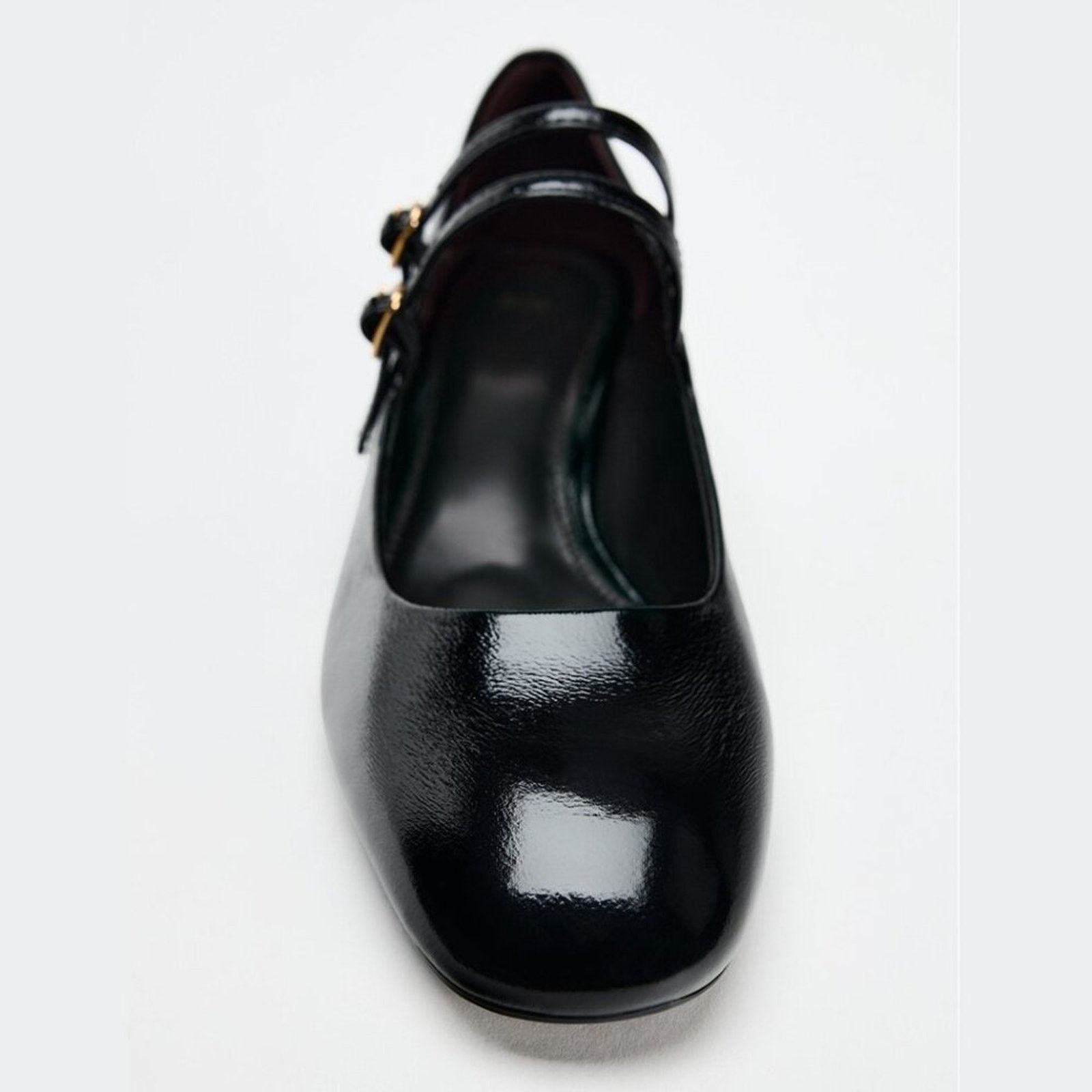 Zara ZARA Faux Patent Leather Heels Size US 9 / IT 39 - 6 Thumbnail