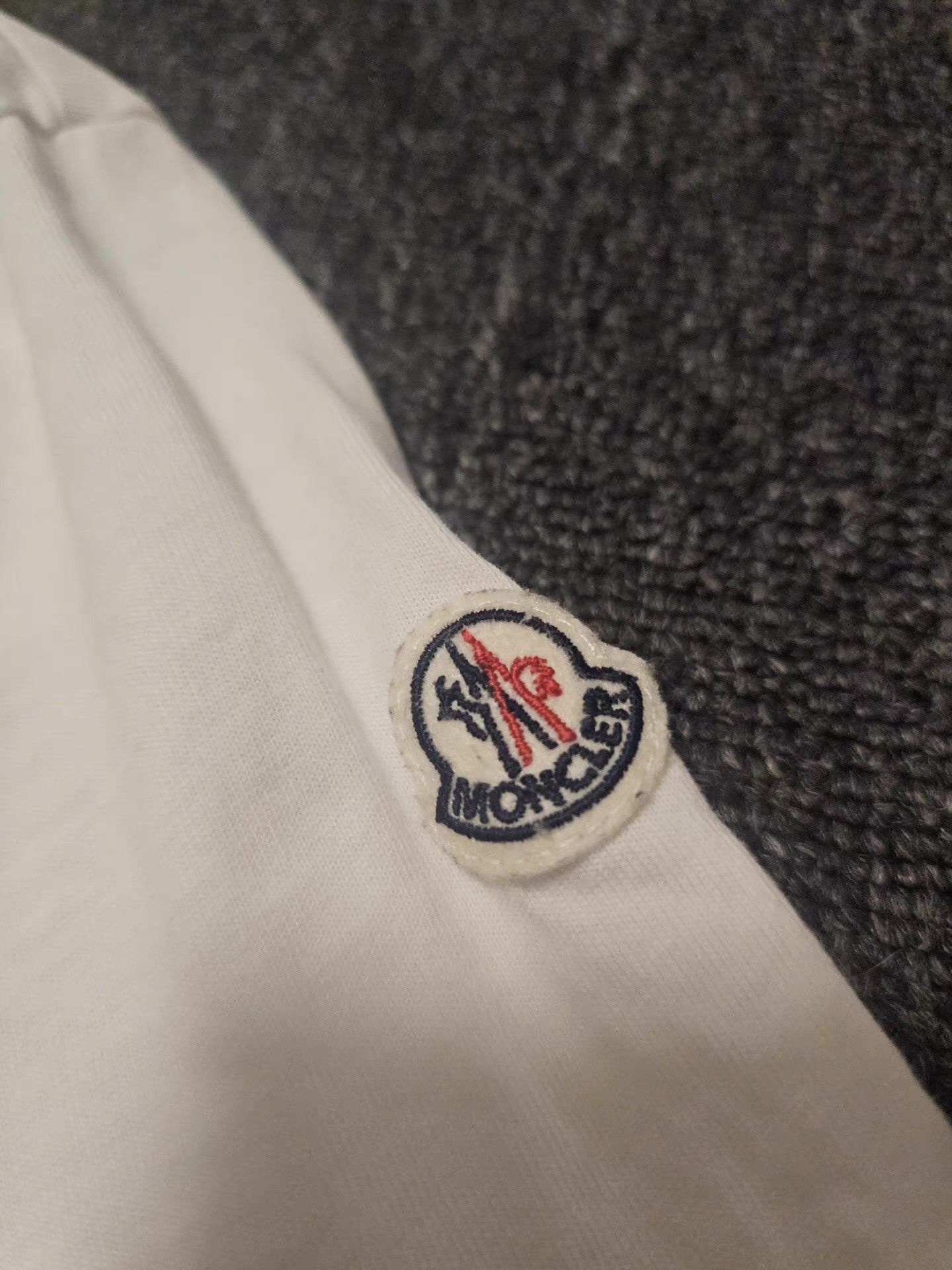 Moncler Moncler White Short Sleeve T-Shirt, Q4 Size US XL / EU 56 / 4 - 6 Thumbnail
