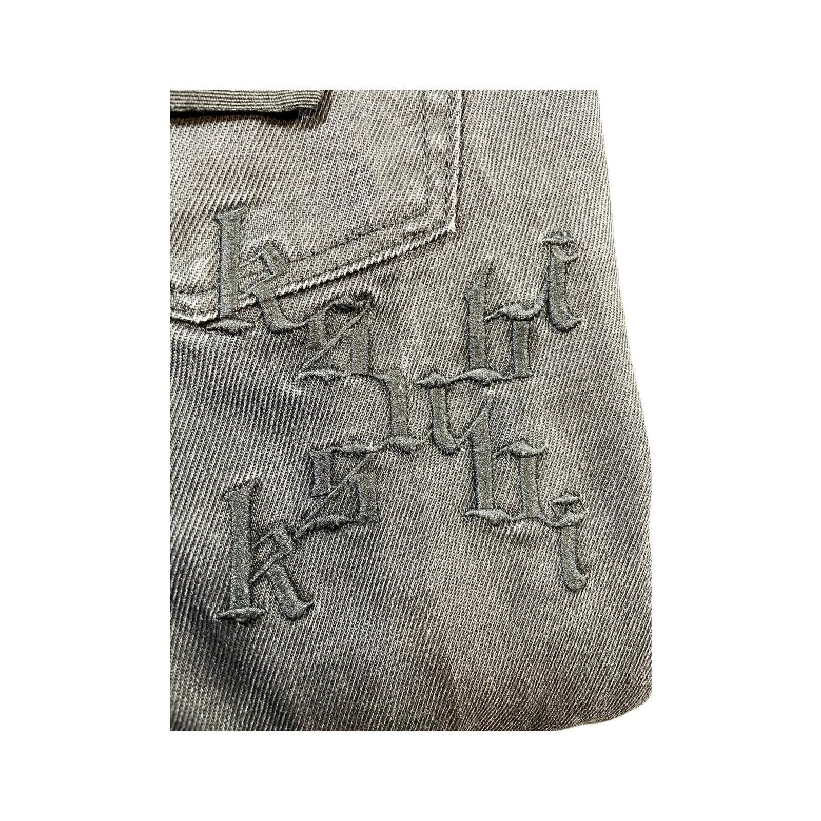 Ksubi Ksubi Patch Black Jeans Size US 31 - 4 Thumbnail