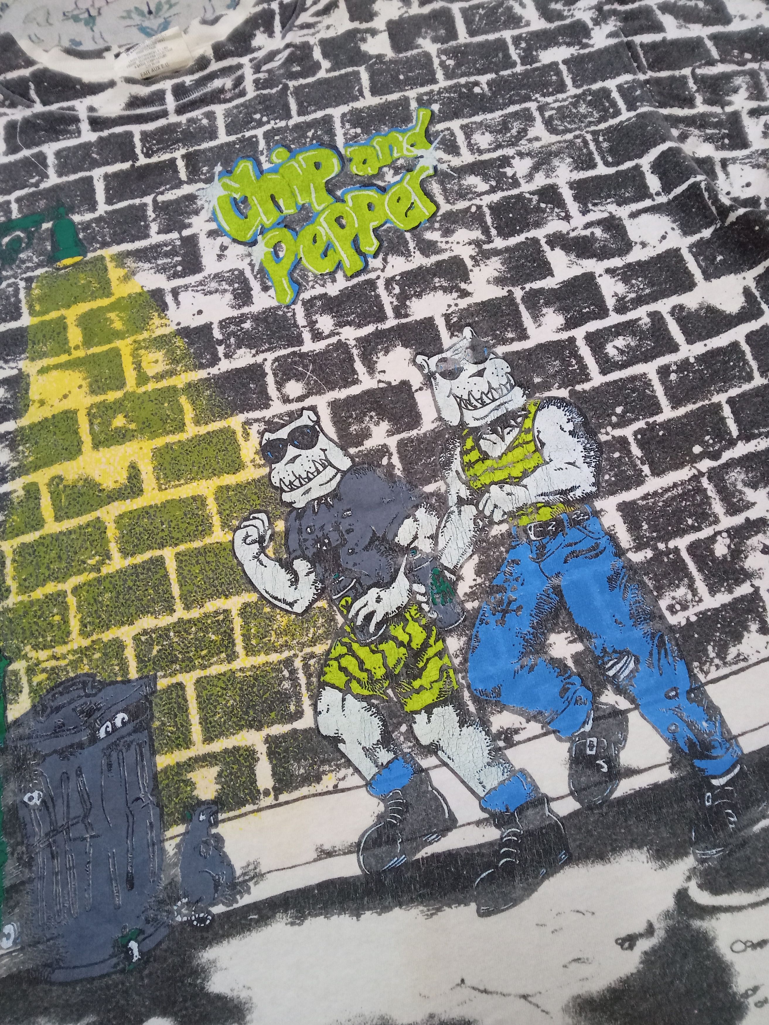 Vintage Vintage Chip And Pepper Aop Very Rare T Shirt Size US XL / EU 56 / 4 - 7 Thumbnail
