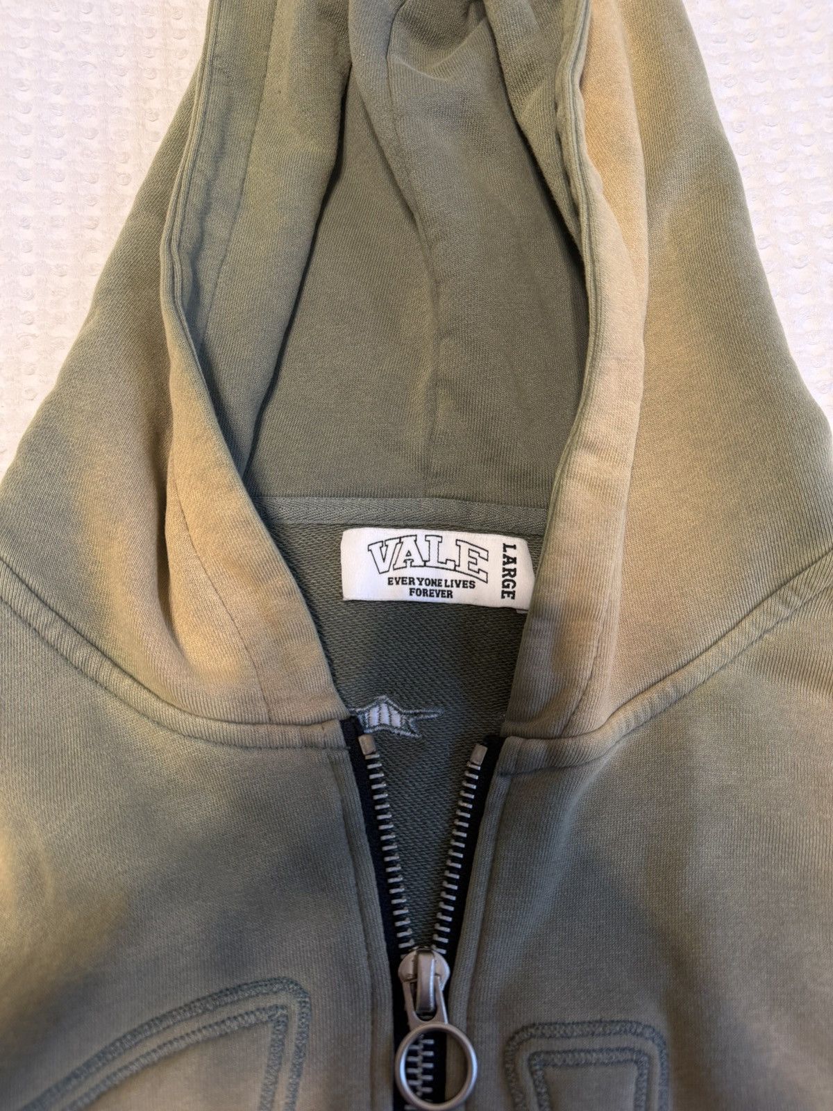 Vale Vale zip up washed jacket Size US L / EU 52-54 / 3 - 3 Thumbnail