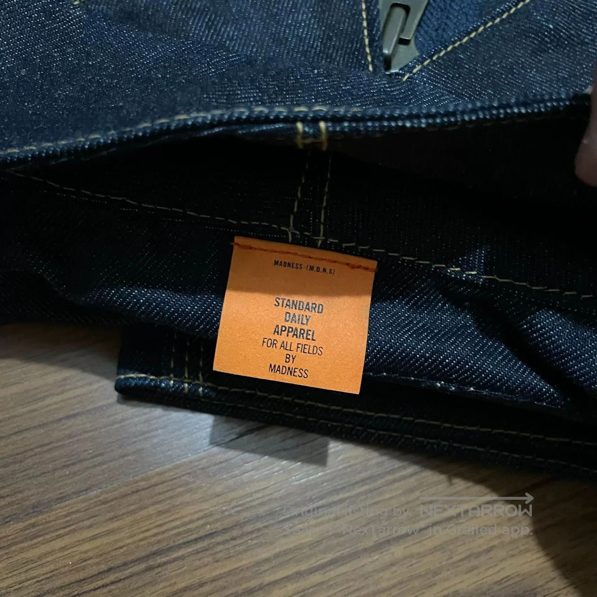 Madness MADNESS 20SS 20AW Selvedge Denim Jacket. Size US L / EU 52-54 / 3 - 5 Thumbnail