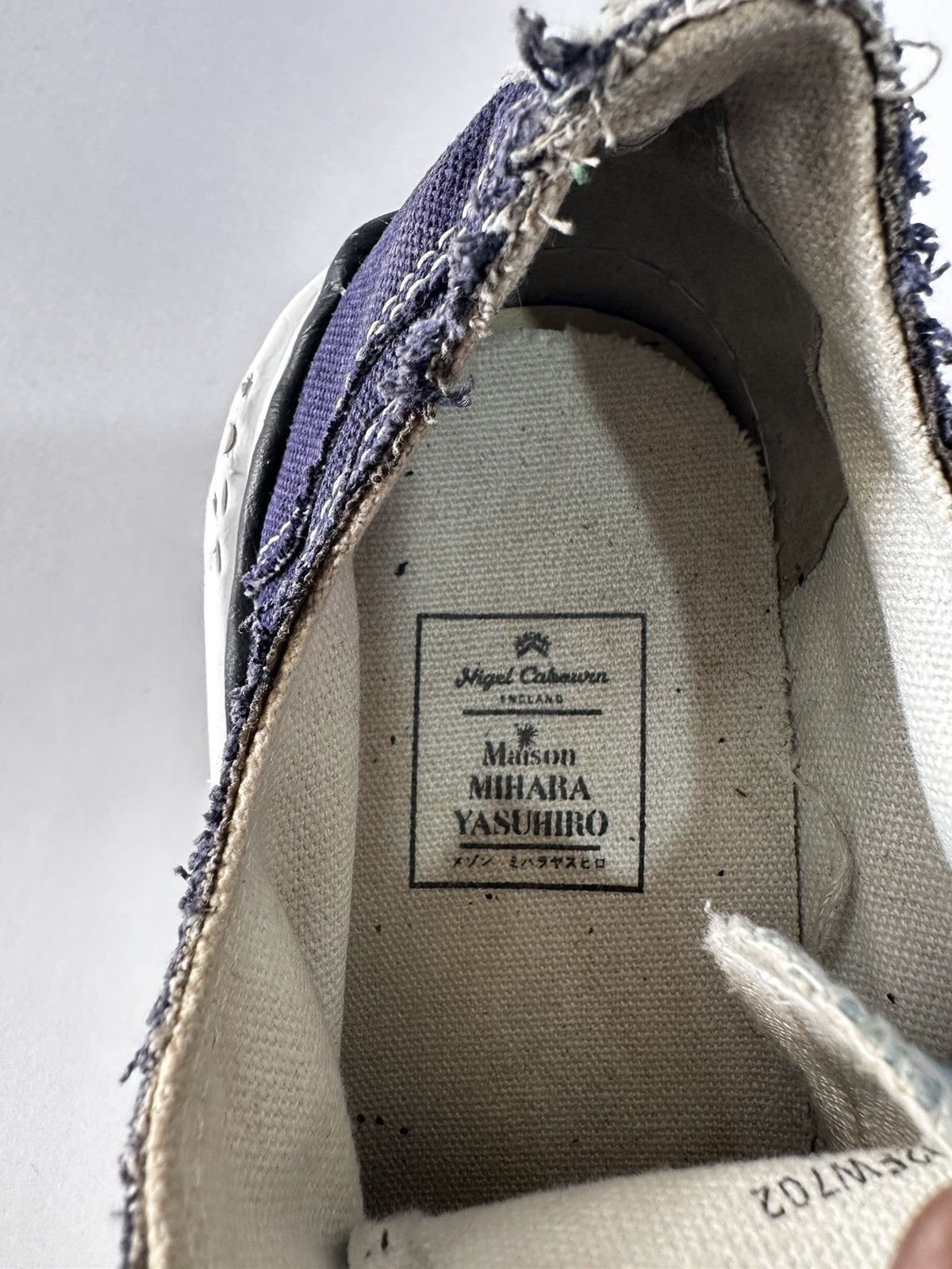 Maison MIHARA YASUHIRO × Nigel Cabourn Maison Mihara Yasuhiro x Nigel Cabourn Low Top Sneakers. Size US 9 / EU 42 - 7 Thumbnail