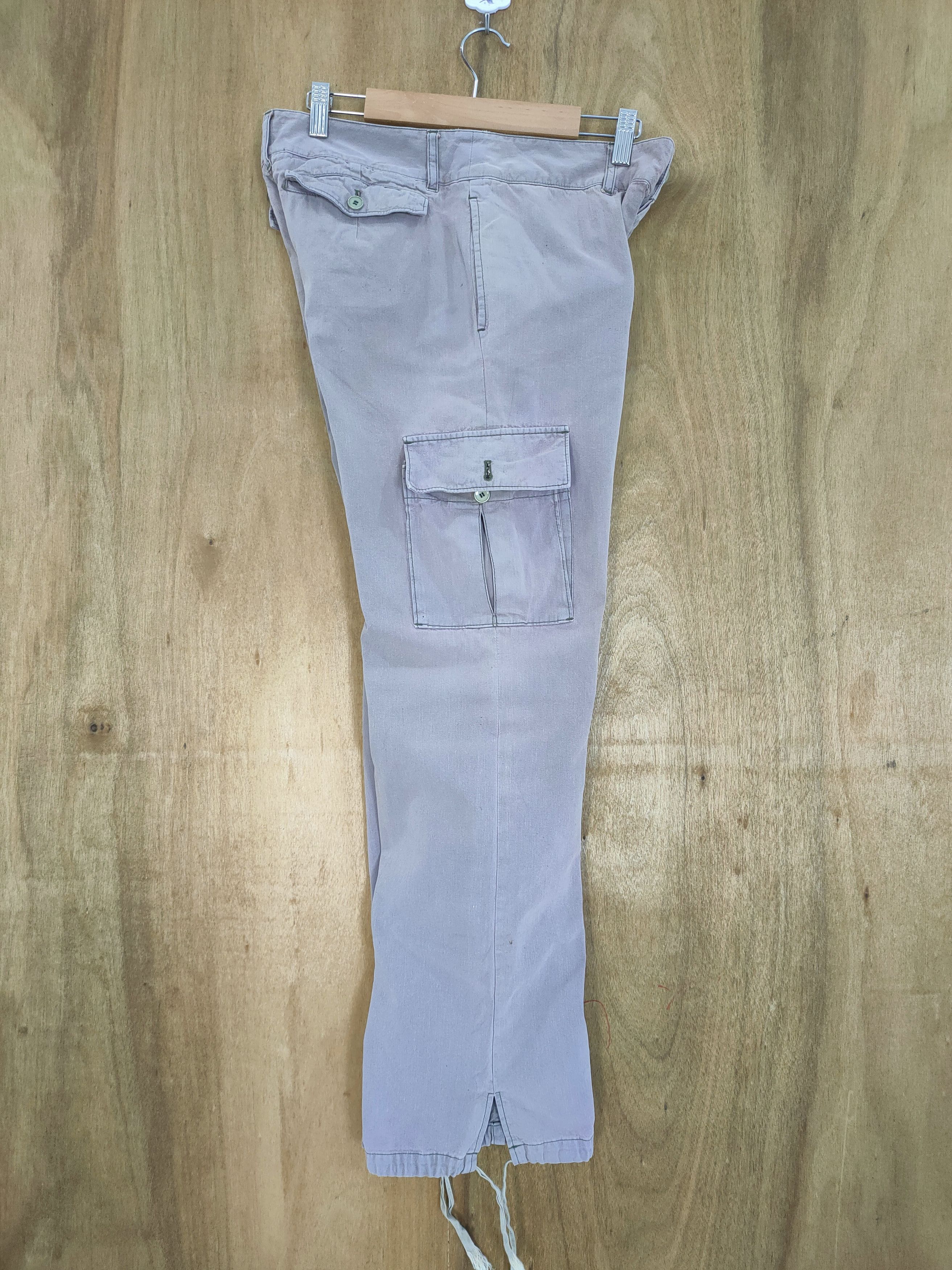 Japanese Brand JAPANESE BRAND FADED WOMEN CARGO PANTS Size US 29 - 13 Thumbnail