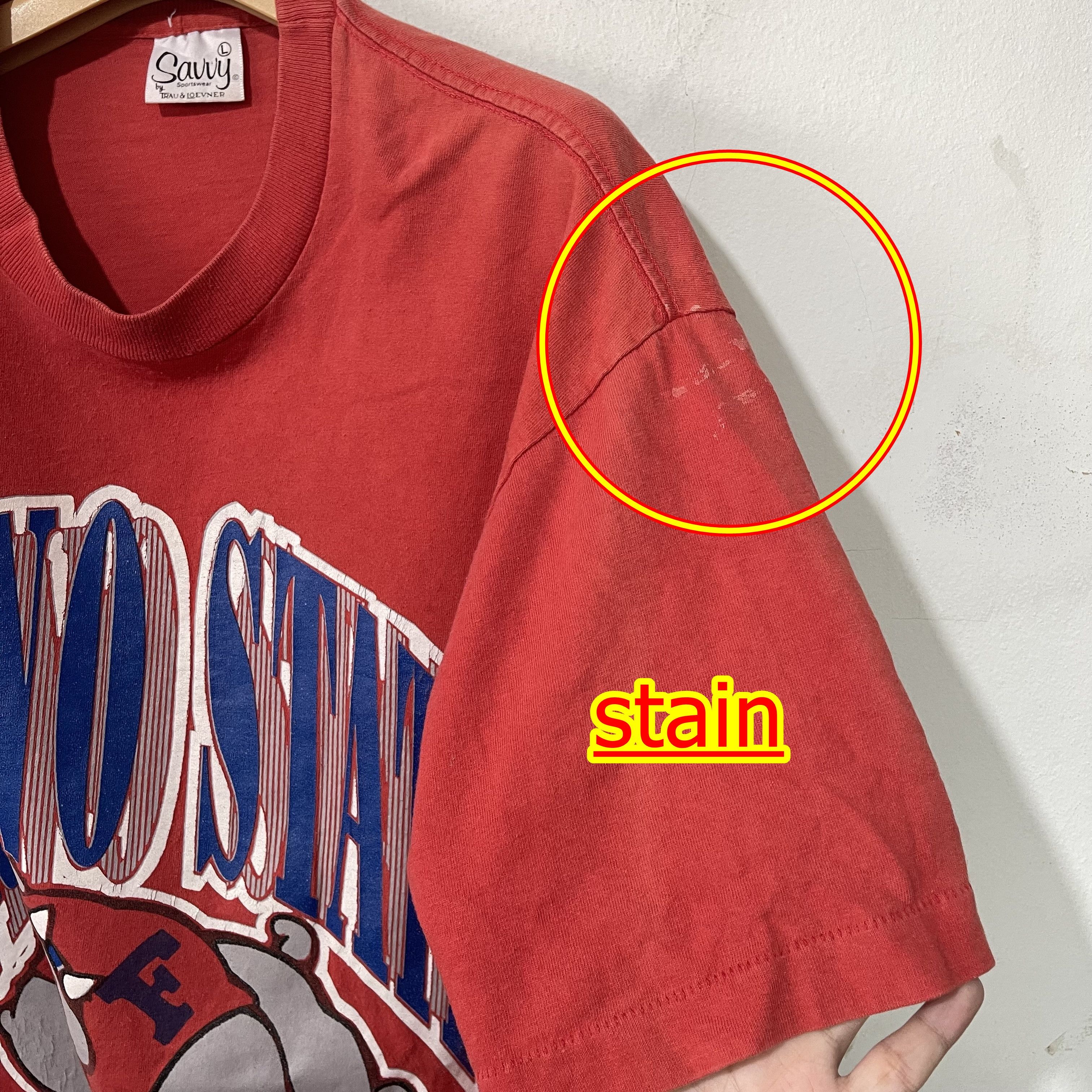 NCAA Vintage 90s Fresno State Bulldogs Shirt Size US L / EU 52-54 / 3 - 8 Thumbnail