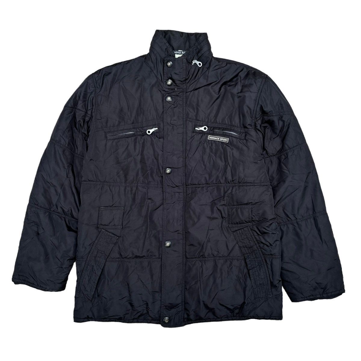 Versace Vintage Versace Sport Down Jacket Size US L / EU 52-54 / 3 - 1 Thumbnail