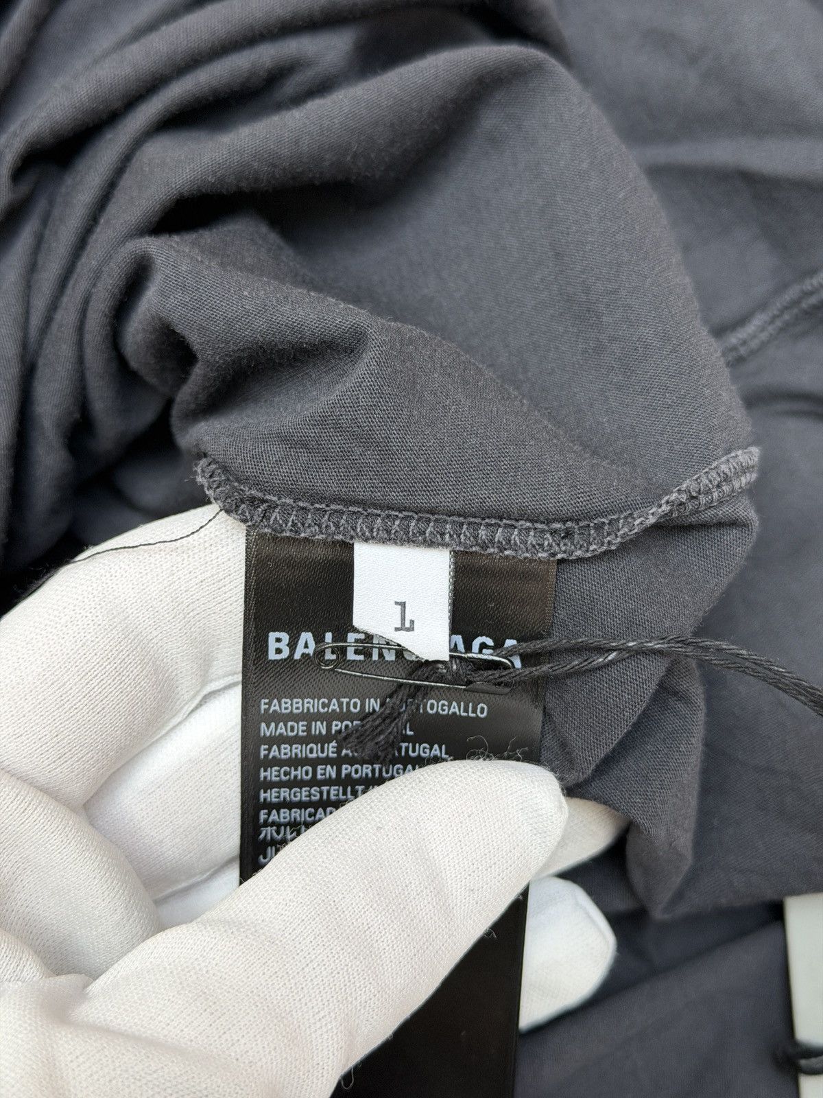 Balenciaga Balenciaga Pigalle Souvenirs Thin Jersey Tee Shirt Size US M / EU 48-50 / 2 - 7 Thumbnail