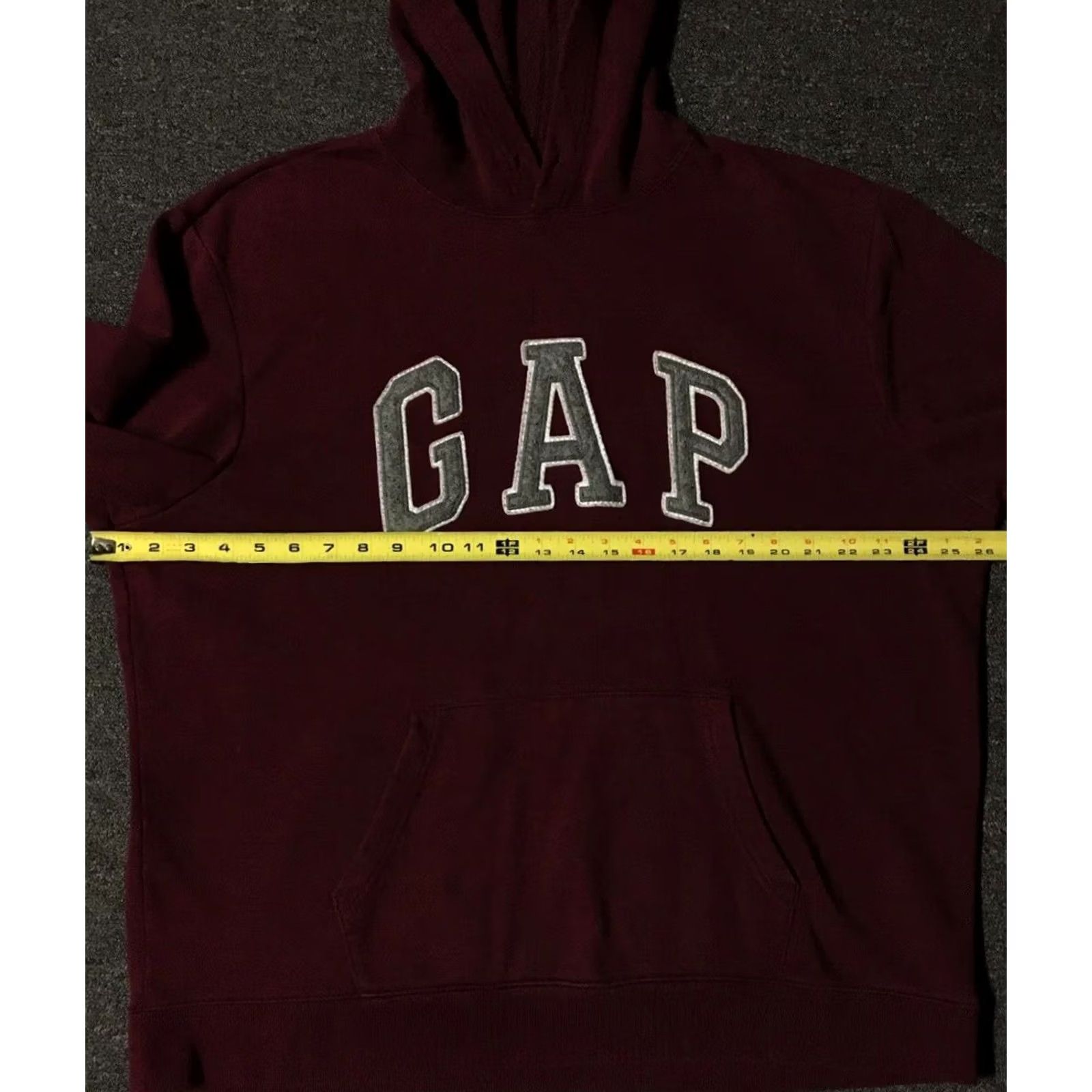 Gap VINTAGE Gap Spellout Hoodie XXL Track Nautical Sailing Skate Grunge Hip Hop 90s Shirt Men Red XXXXXL? Size US XXL / EU 58 / 5 - 4 Thumbnail