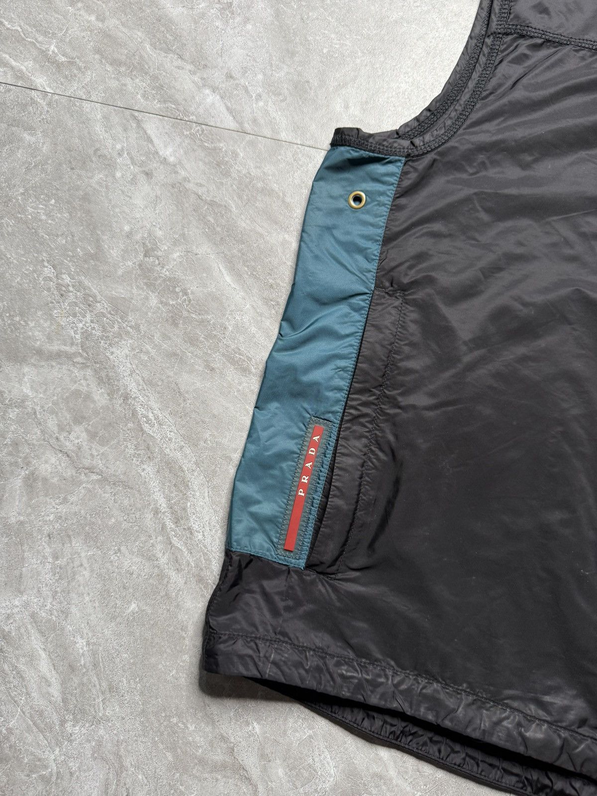 Prada Prada Sport Hooded Nylon Gillet Size US M / EU 48-50 / 2 - 2 Thumbnail