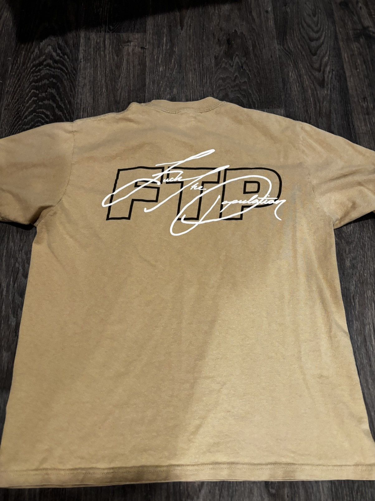 Fuck The Population FTP Signature Logo Size US L / EU 52-54 / 3 - 2 Thumbnail