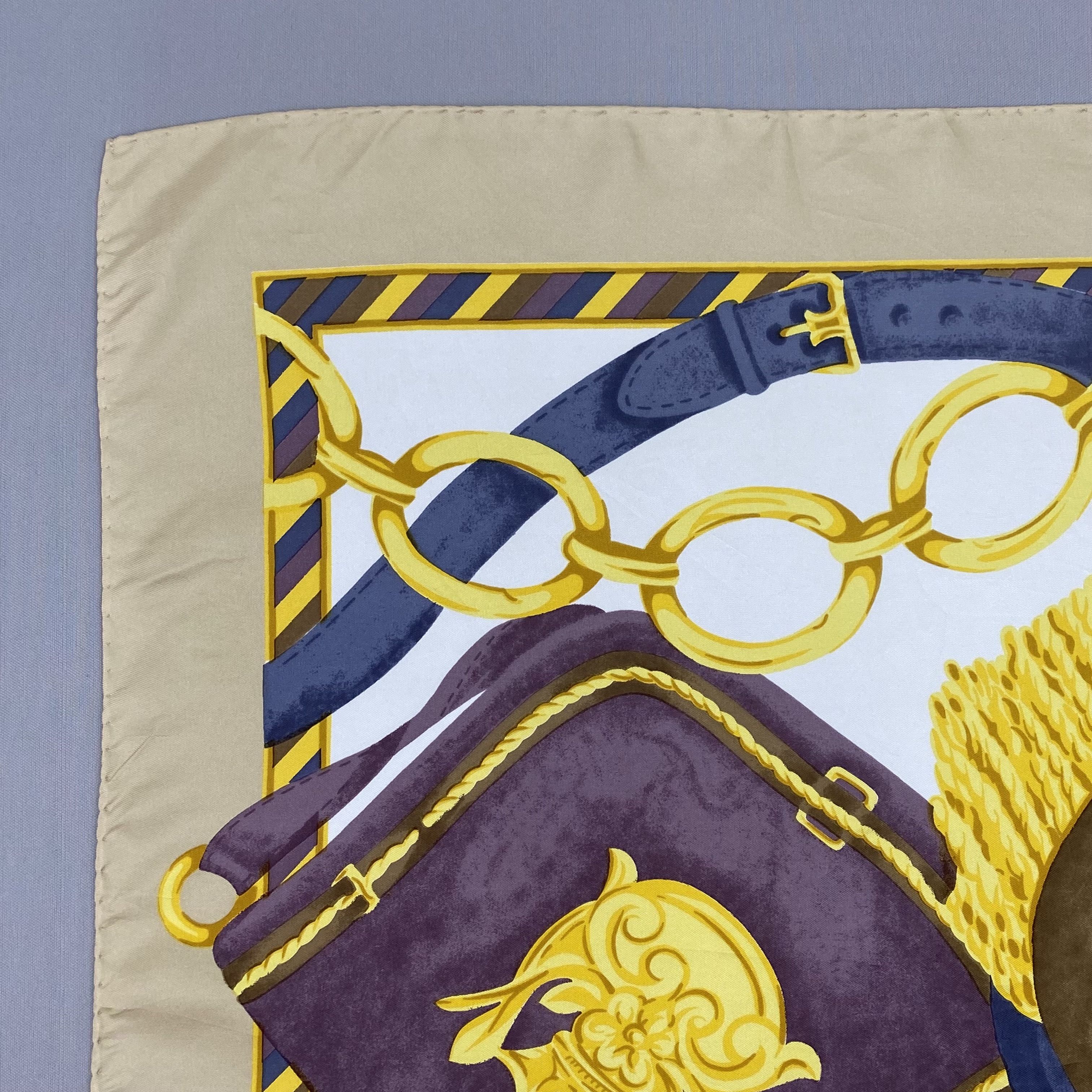 Japanese Brand Vintage Serica Lariana SILK Scarf Twill Stole Wraps Scarves Size ONE SIZE - 7 Thumbnail