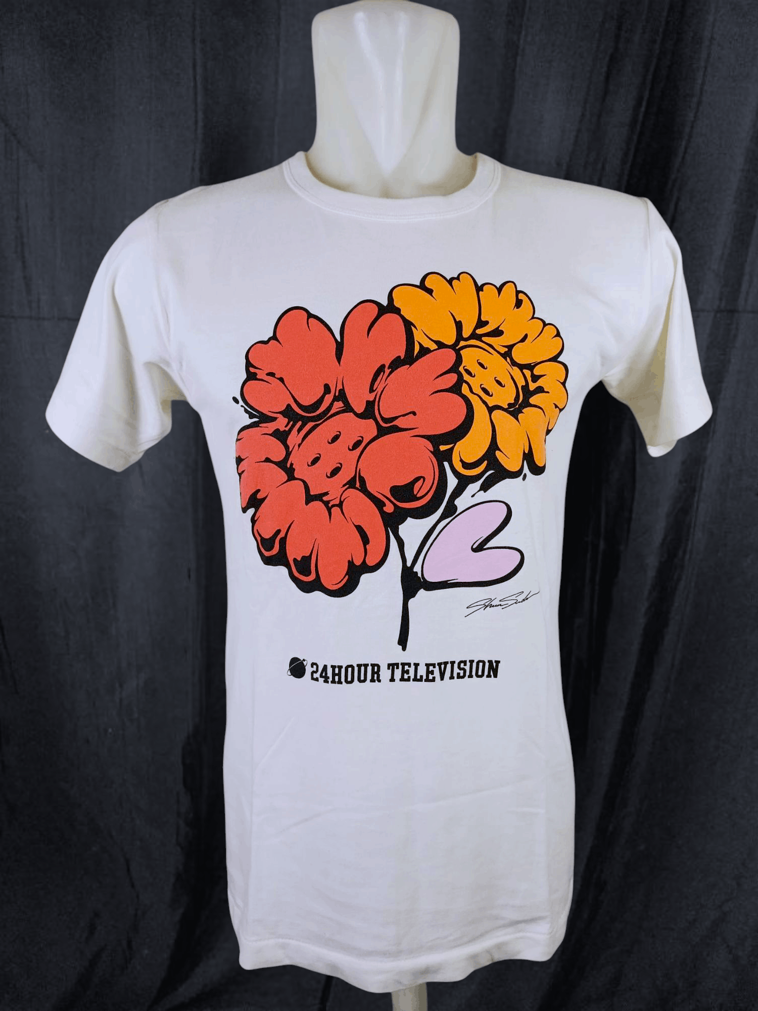 Japanese Brand × Vintage Vintage Single Stitch 24 Hour Television X Shun Sudo Tees Size US S / EU 44-46 / 1 - 3 Thumbnail