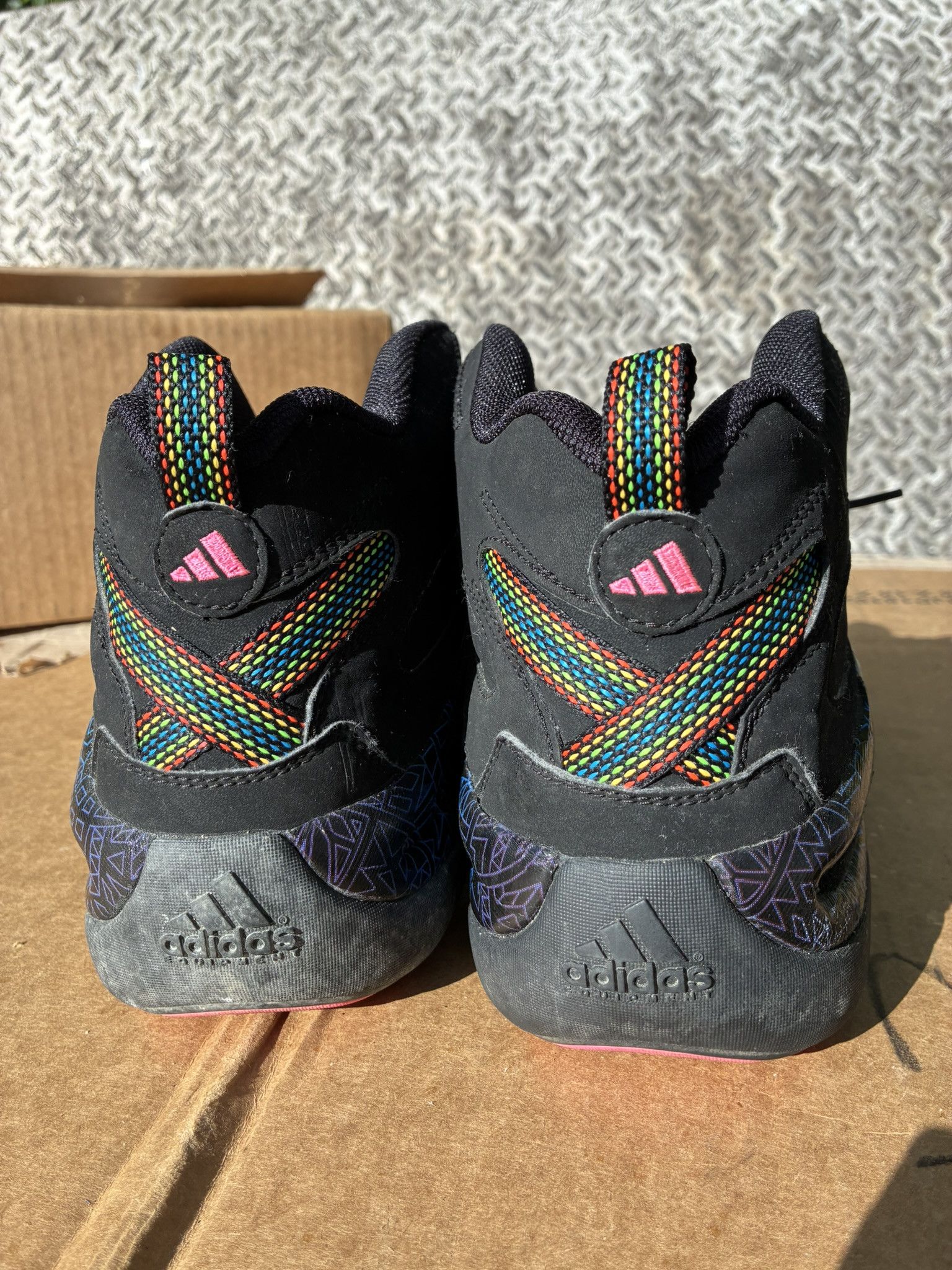 Adidas Adidas Kobe Crazy 8 Tribal Gradient Black C75764 Mens 11 Size US 11 / EU 44 - 3 Thumbnail