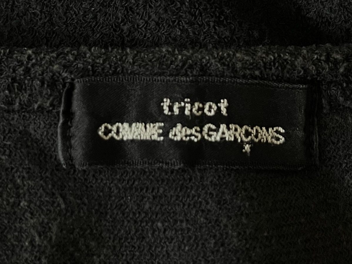 Comme des Garcons Vintage 90s tricot cdg black midi dress Size S / US 4 / IT 40 - 2 Thumbnail