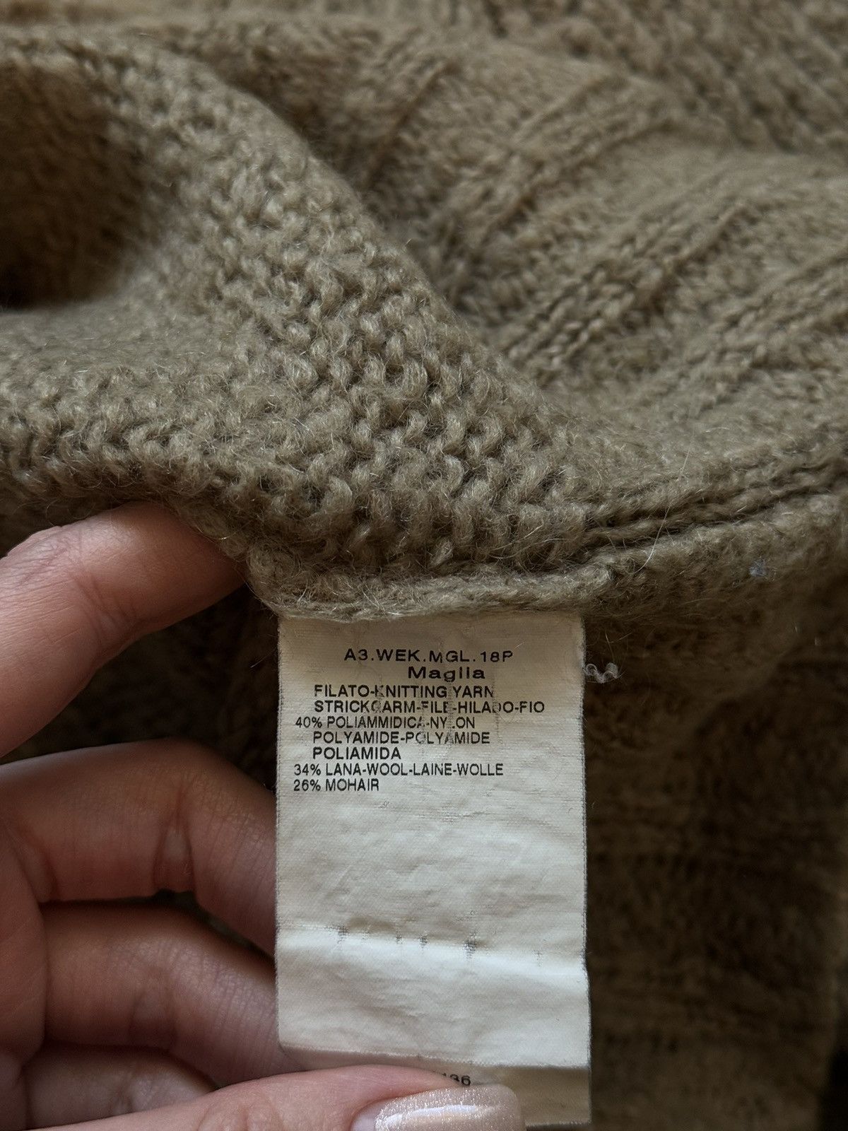 Designer × Max Mara × Weekend Max Mara Max Mara Weekend mohair wool blend sweater Size L / US 10 / IT 46 - 5 Thumbnail