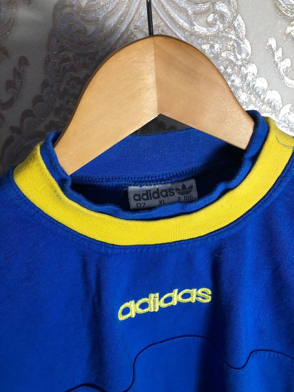 Adidas × Vintage VERY RARE ADIDAS ORIGINAL BIG LOGO SWEATSHIRT RETRO Y2K 90s Size US M / EU 48-50 / 2 - 5 Thumbnail