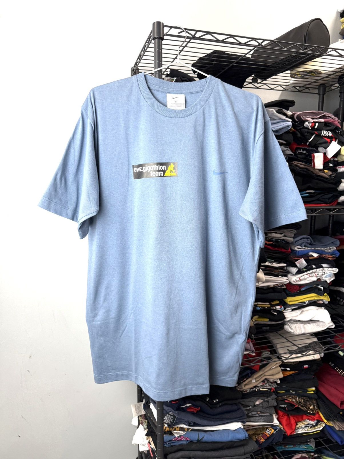 Nike 00’s Vintage Nike Marathon T Shirt Y2K Size US M / EU 48-50 / 2 - 2 Thumbnail